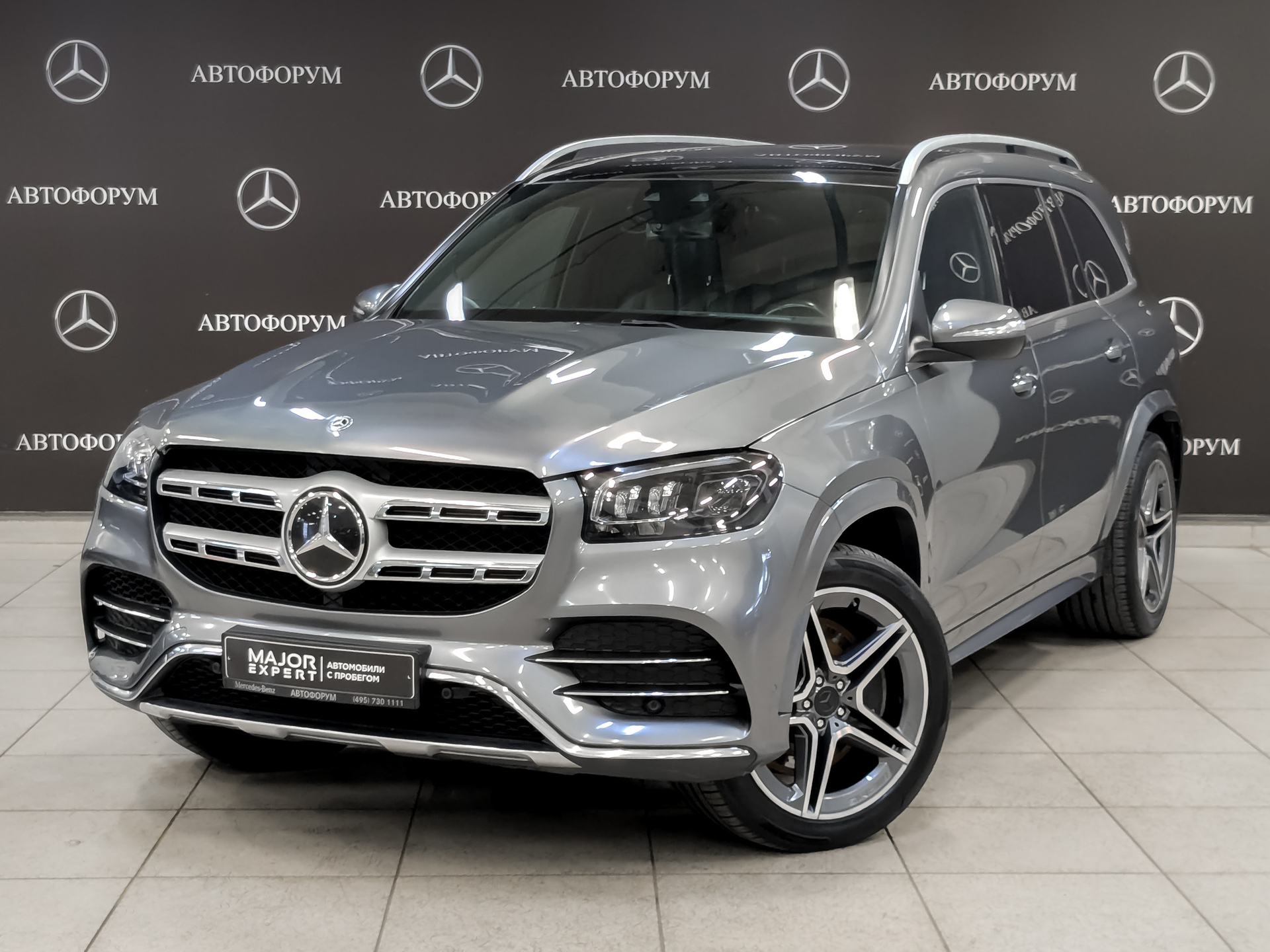 MERCEDES-BENZ GLS 4.00 (489 л.с), автомат, 2020, пробег 93 460 км