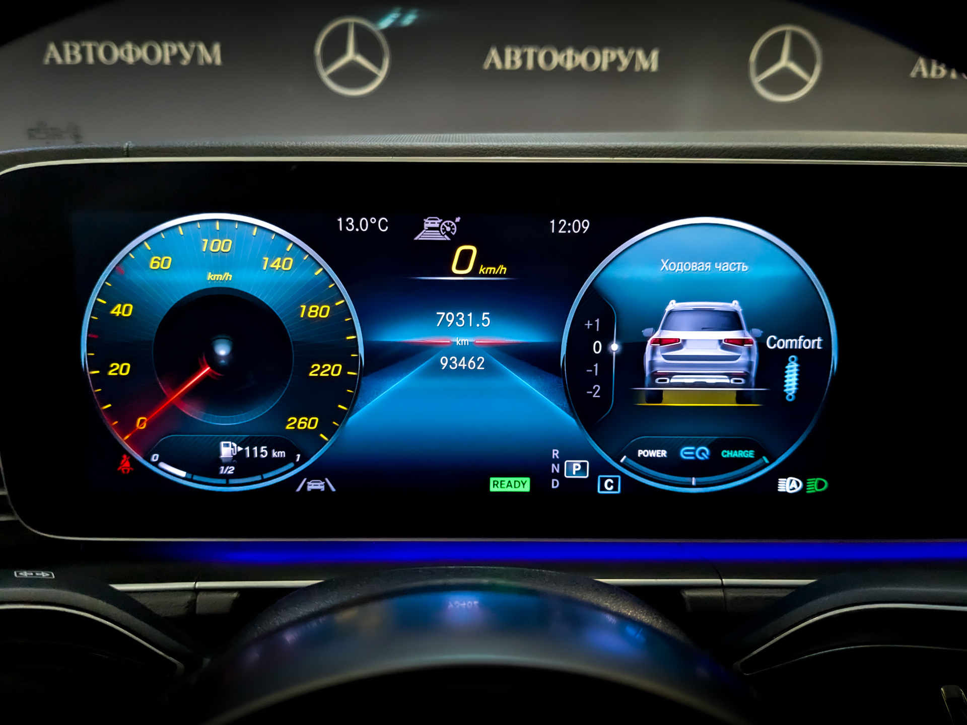 MERCEDES-BENZ GLS 4.00 (489 л.с), автомат, 2020, пробег 93 460 км