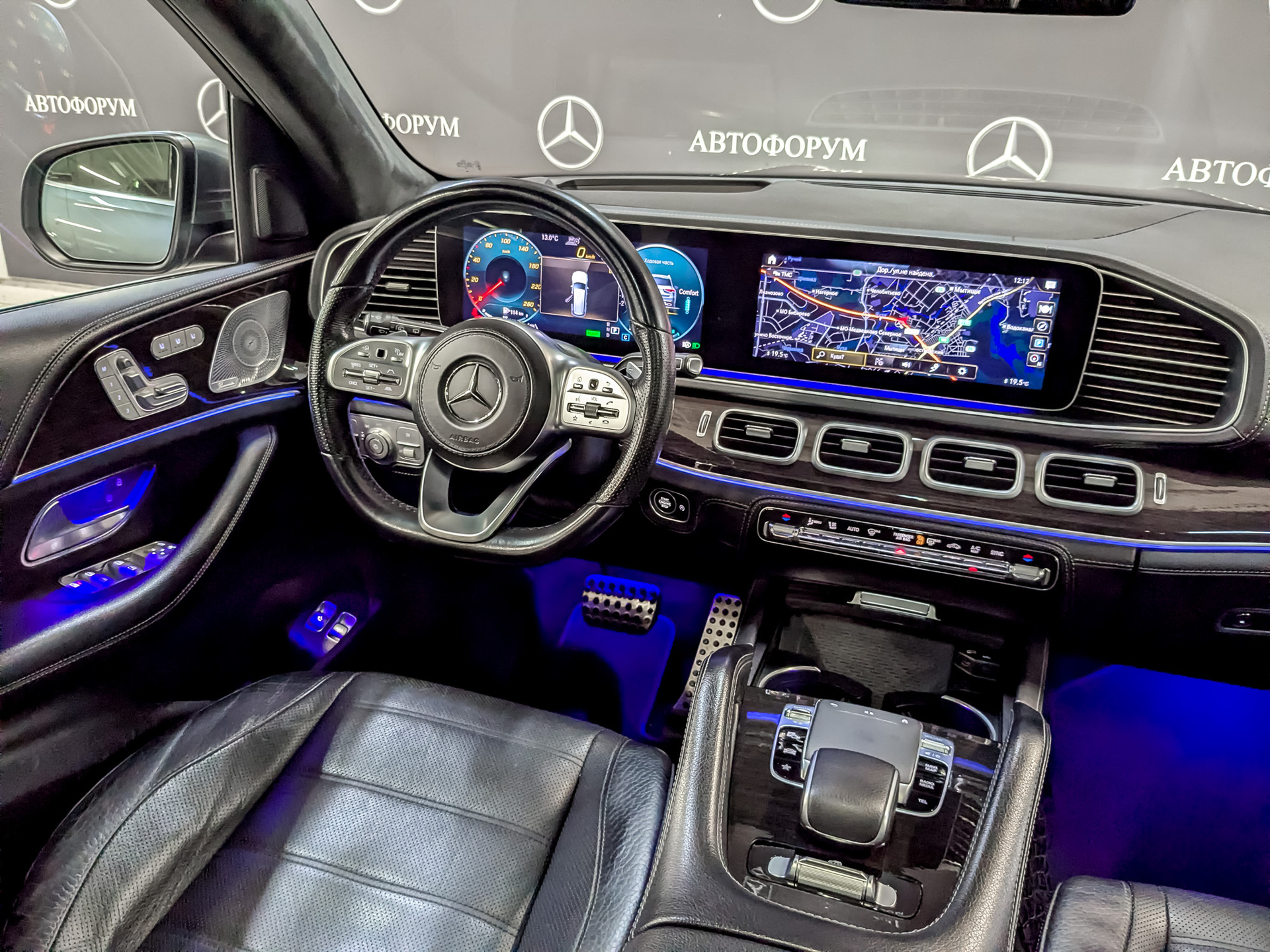 MERCEDES-BENZ GLS 4.00 (489 л.с), автомат, 2020, пробег 93 460 км