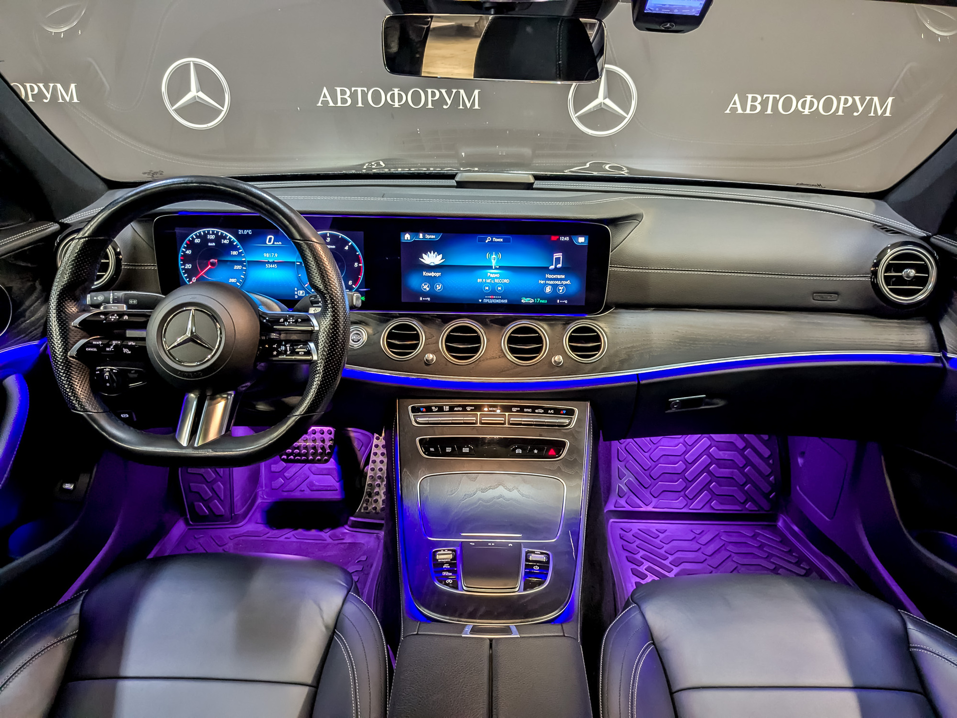 MERCEDES-BENZ E-Класс 2.00 (194 л.с), автомат, 2020, пробег 53 500 км