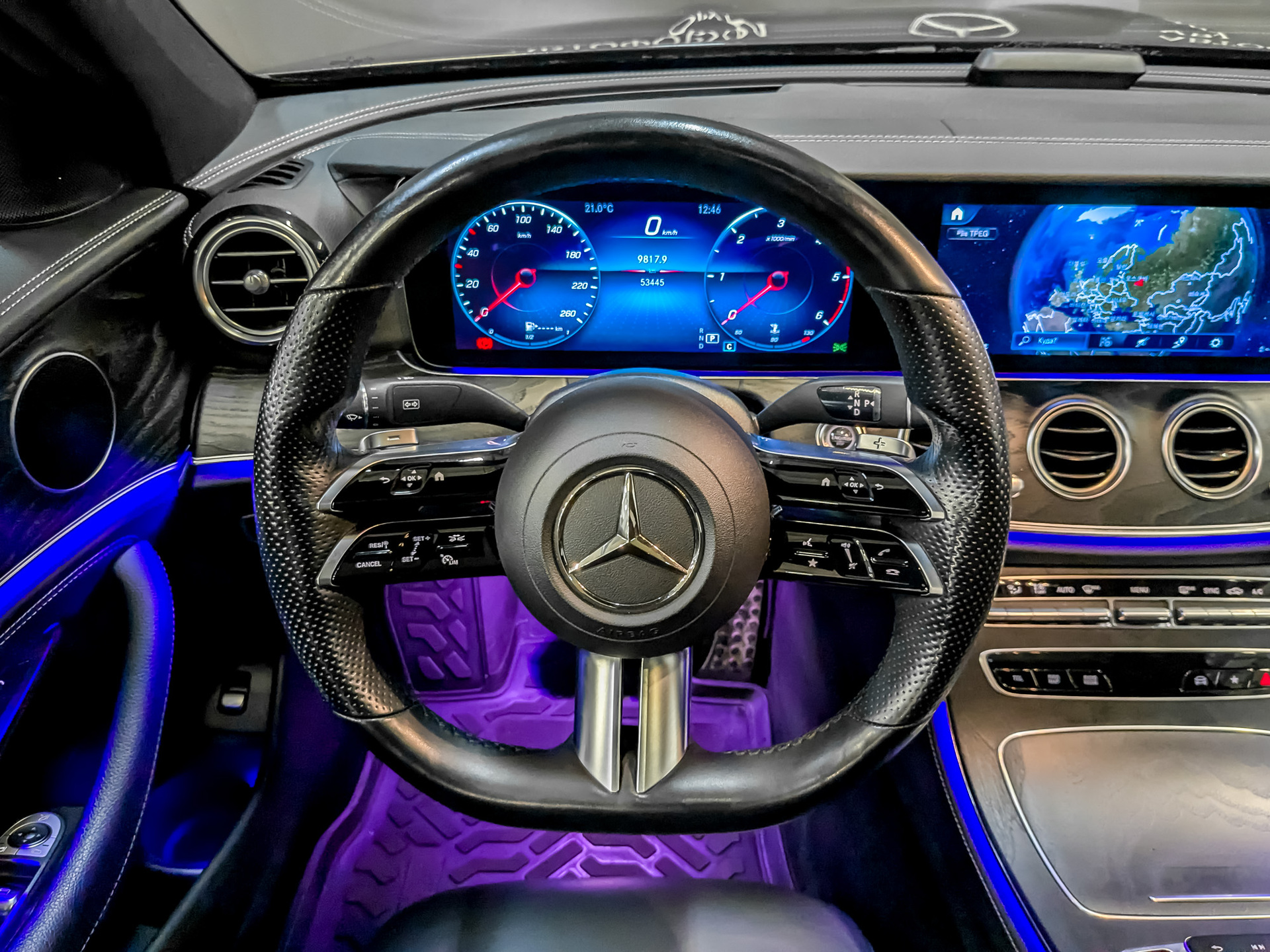 MERCEDES-BENZ E-Класс 2.00 (194 л.с), автомат, 2020, пробег 53 500 км