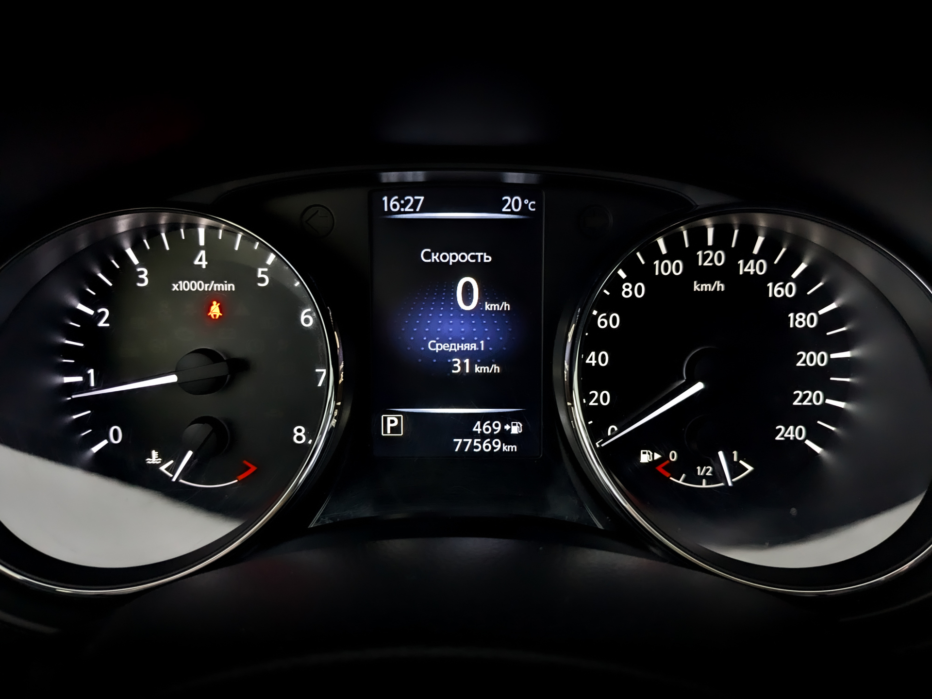 NISSAN Qashqai 1.20 (115 л.с), автомат, 2018, пробег 77 570 км