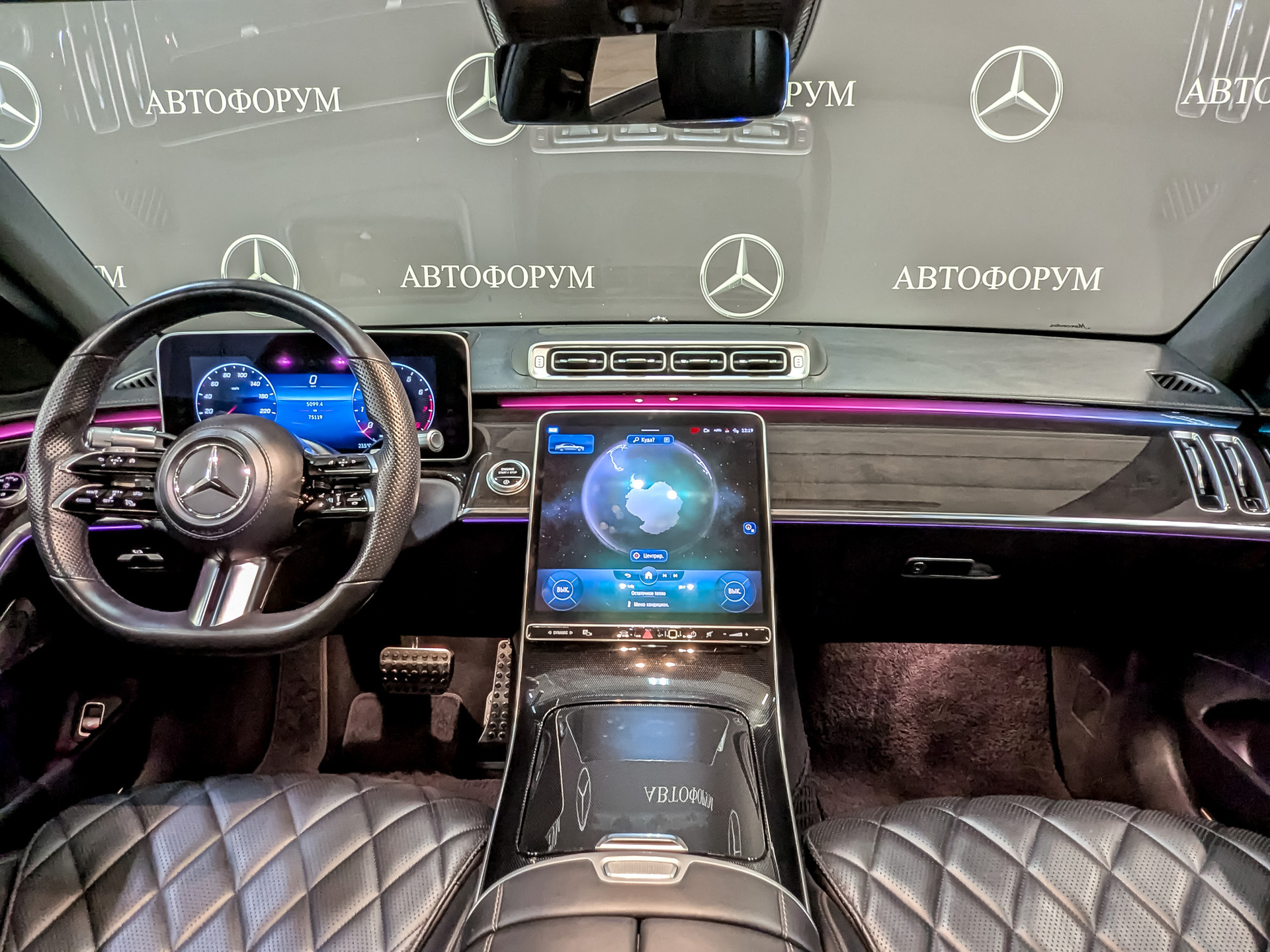 MERCEDES-BENZ S-Класс 3.00 (449 л.с), автомат, 2022, пробег 75 114 км