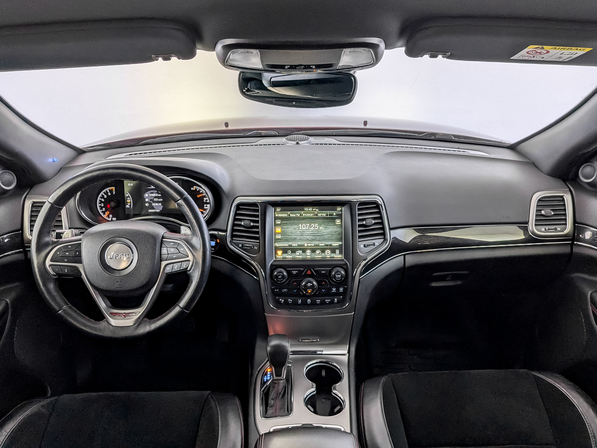 JEEP Grand Cherokee 3.60 (286 л.с), автомат, 2017, пробег 205 066 км