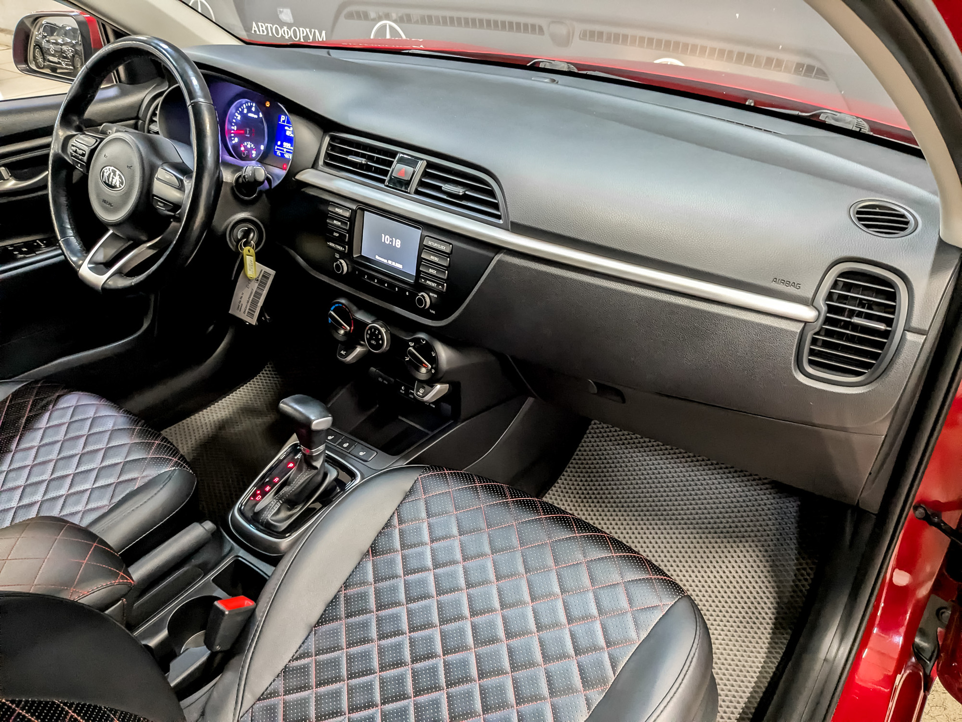 KIA Rio 1.40 (100 л.с), автомат, 2017, пробег 45 836 км