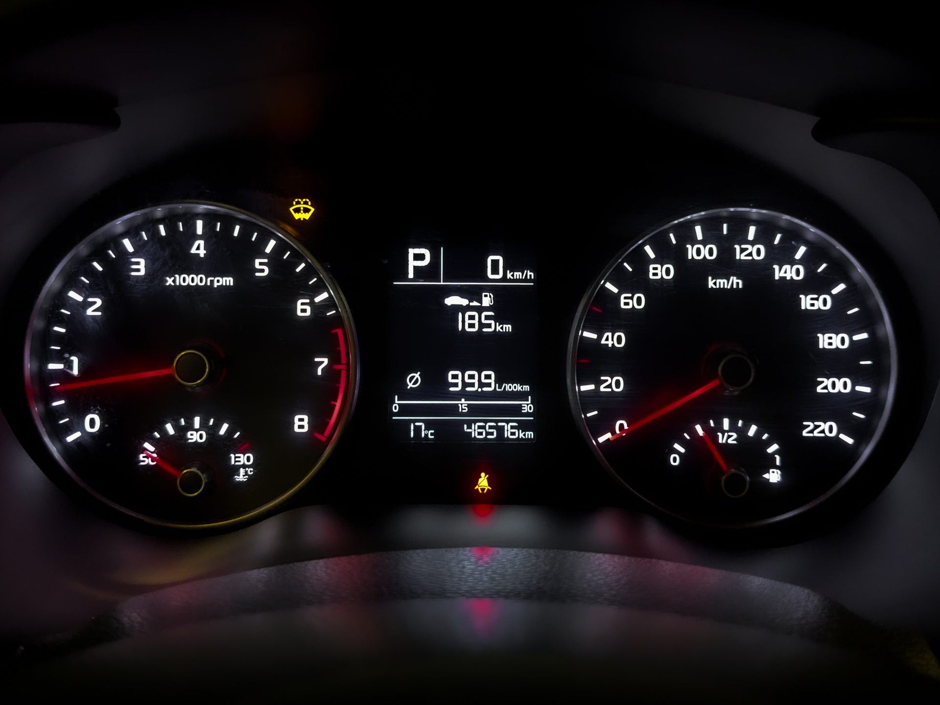 KIA Rio 1.40 (100 л.с), автомат, 2017, пробег 45 836 км