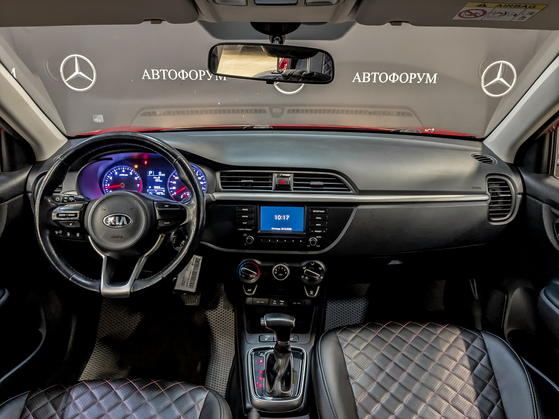 KIA Rio 1.40 (100 л.с), автомат, 2017, пробег 45 836 км