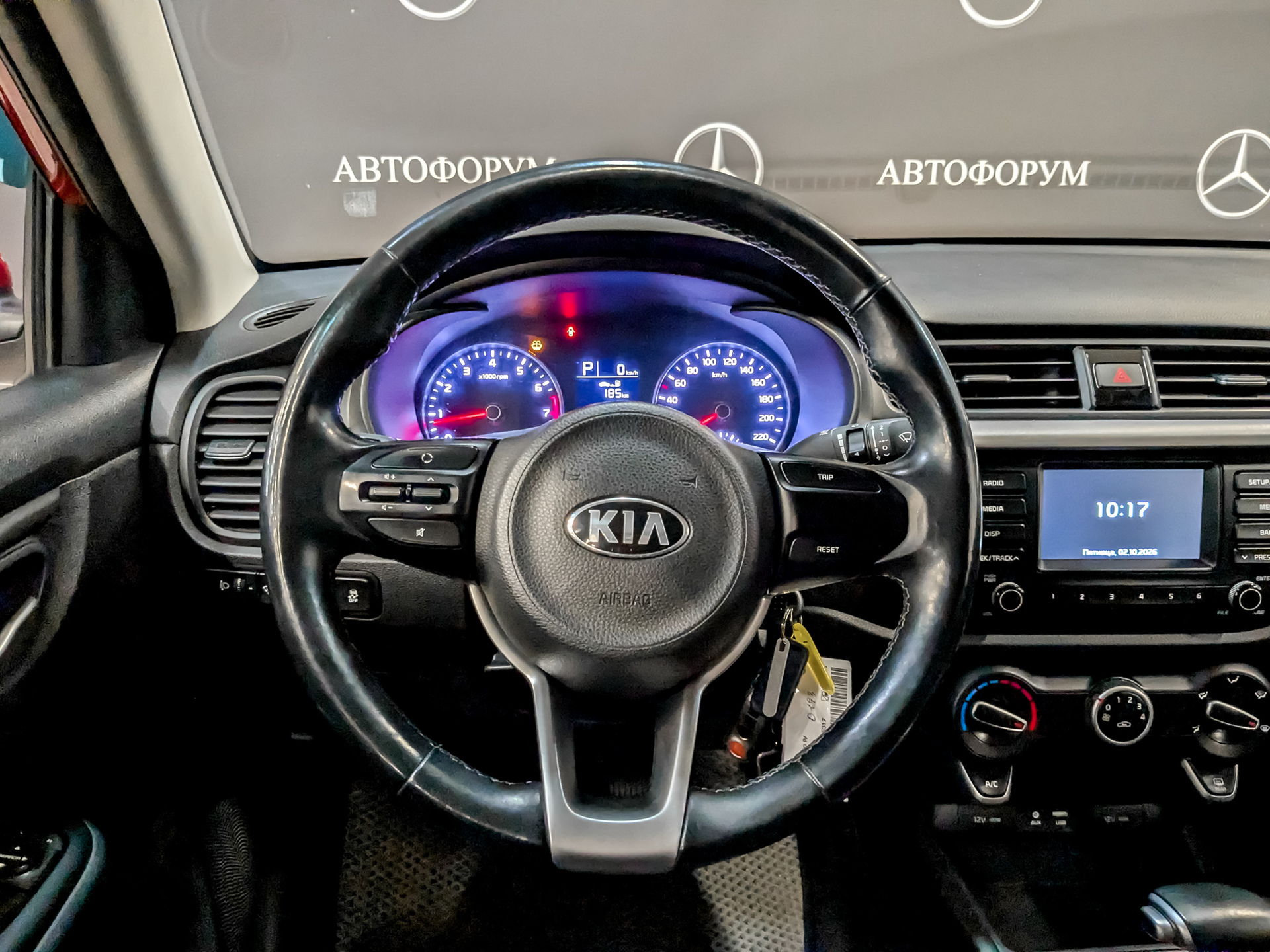 KIA Rio 1.40 (100 л.с), автомат, 2017, пробег 45 836 км
