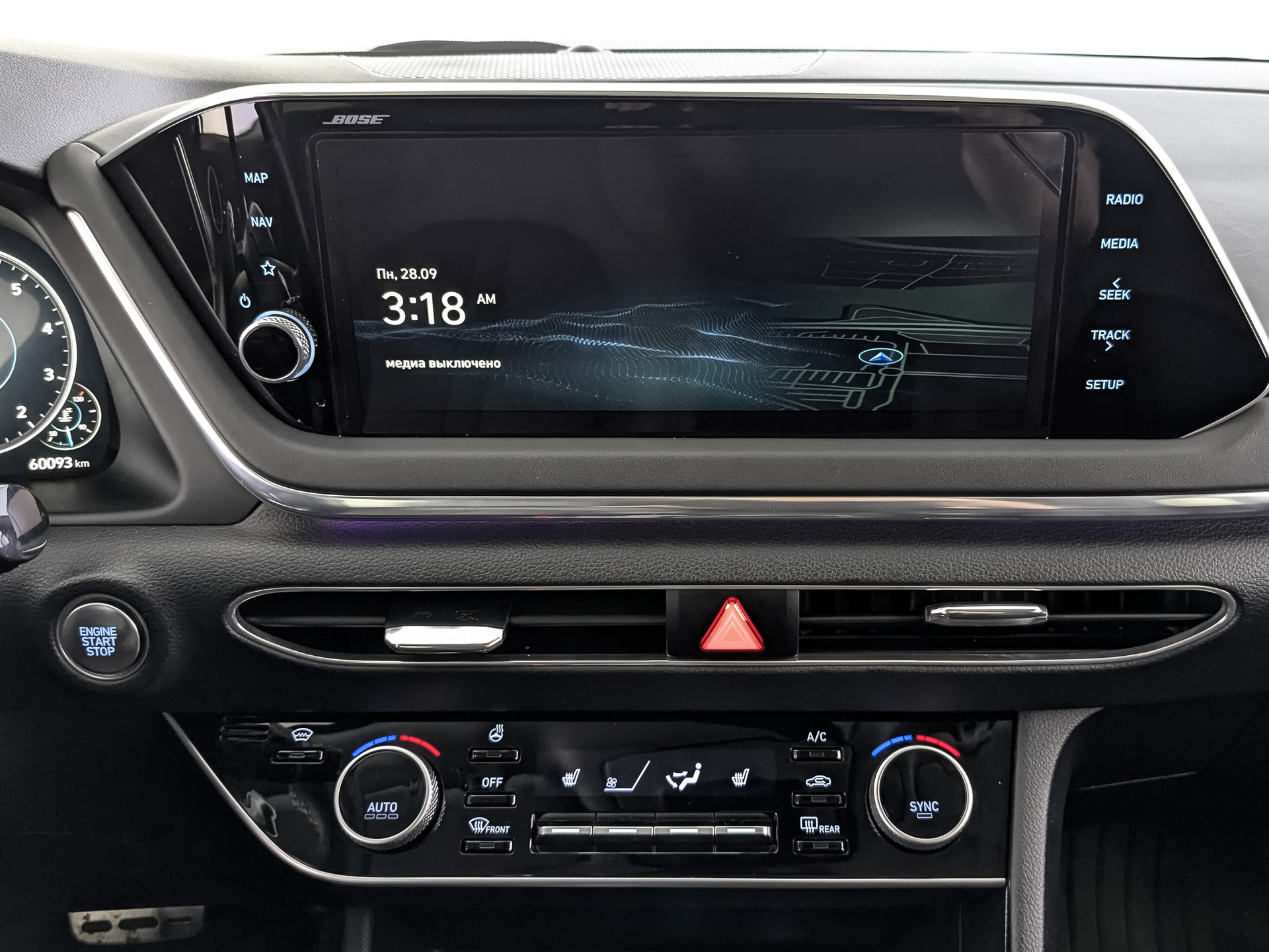 HYUNDAI Sonata 2.00 (150 л.с), автомат, 2021, пробег 60 083 км