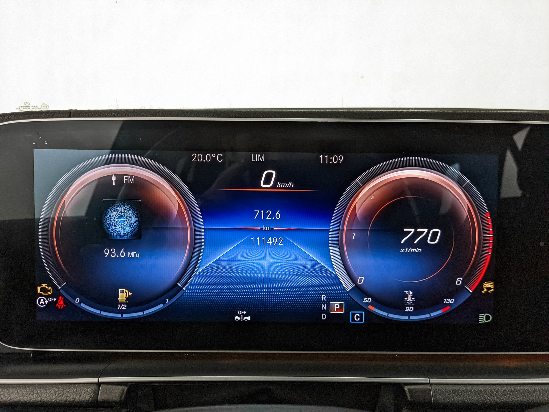 MERCEDES-BENZ GLE 1.90 (245 л.с), автомат, 2020, пробег 111 490 км