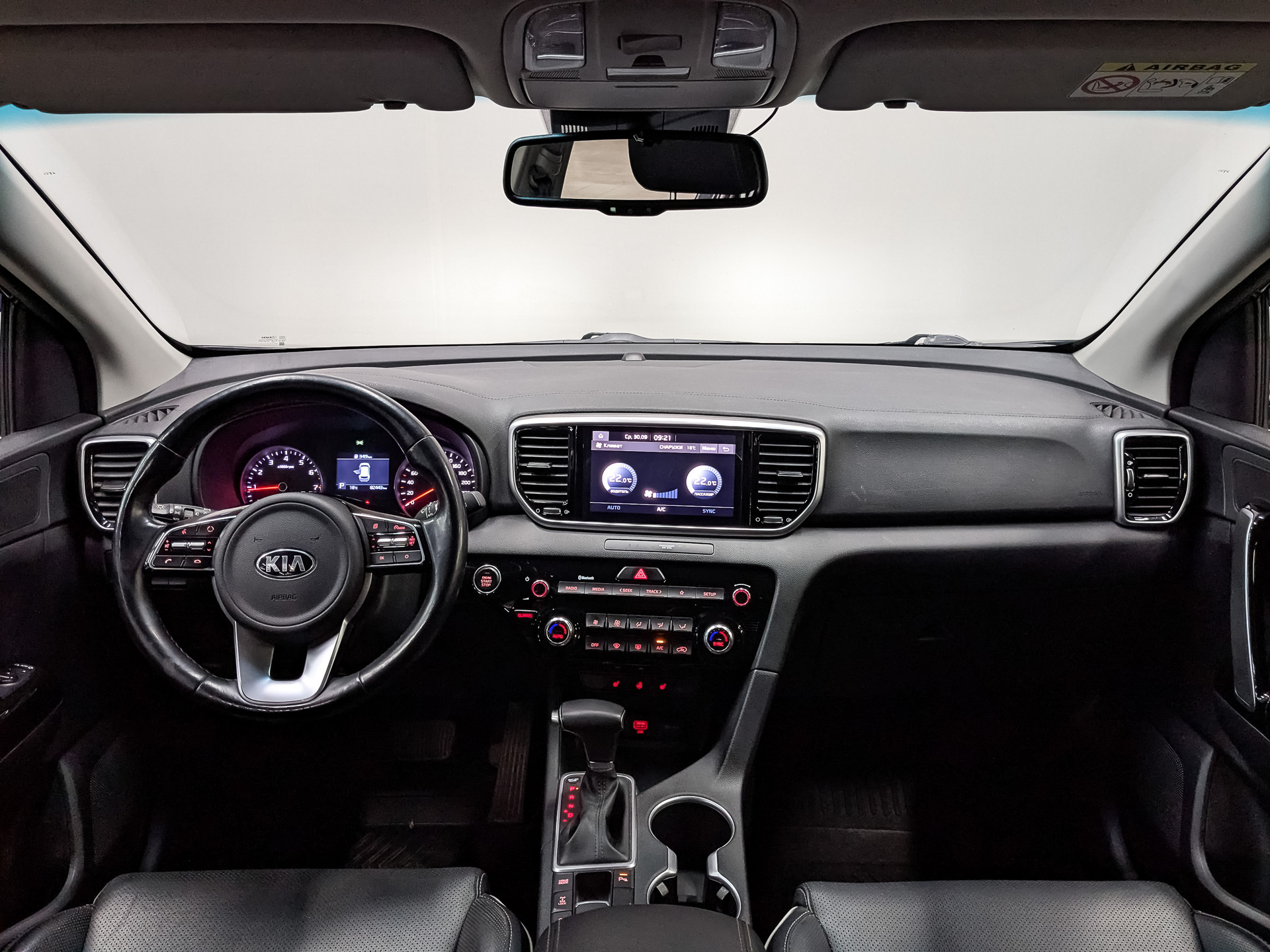 KIA Sportage 2.40 (184 л.с), автомат, 2021, пробег 82 366 км
