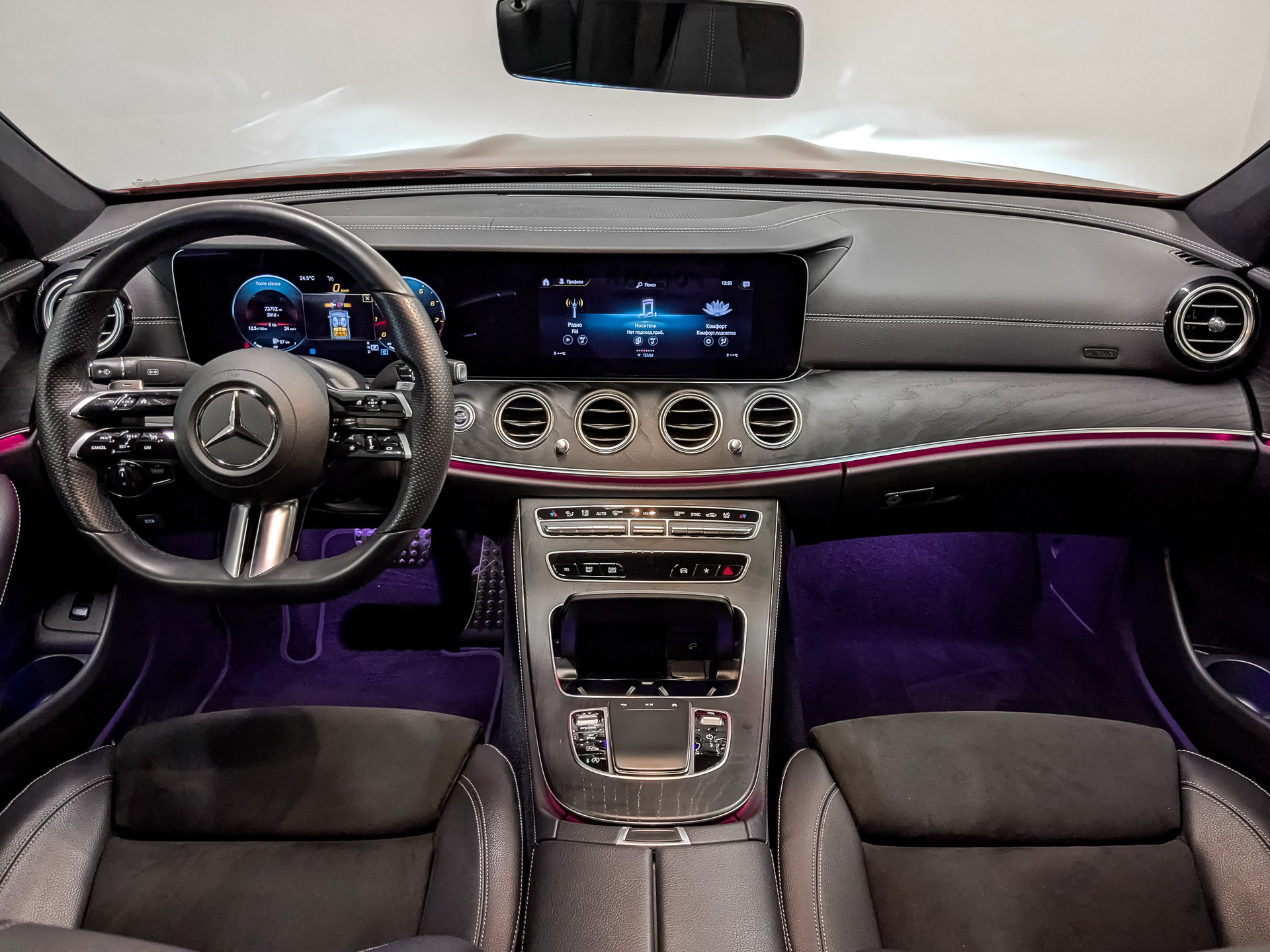 MERCEDES-BENZ E-Класс 2.00 (197 л.с), автомат, 2021, пробег 73 788 км