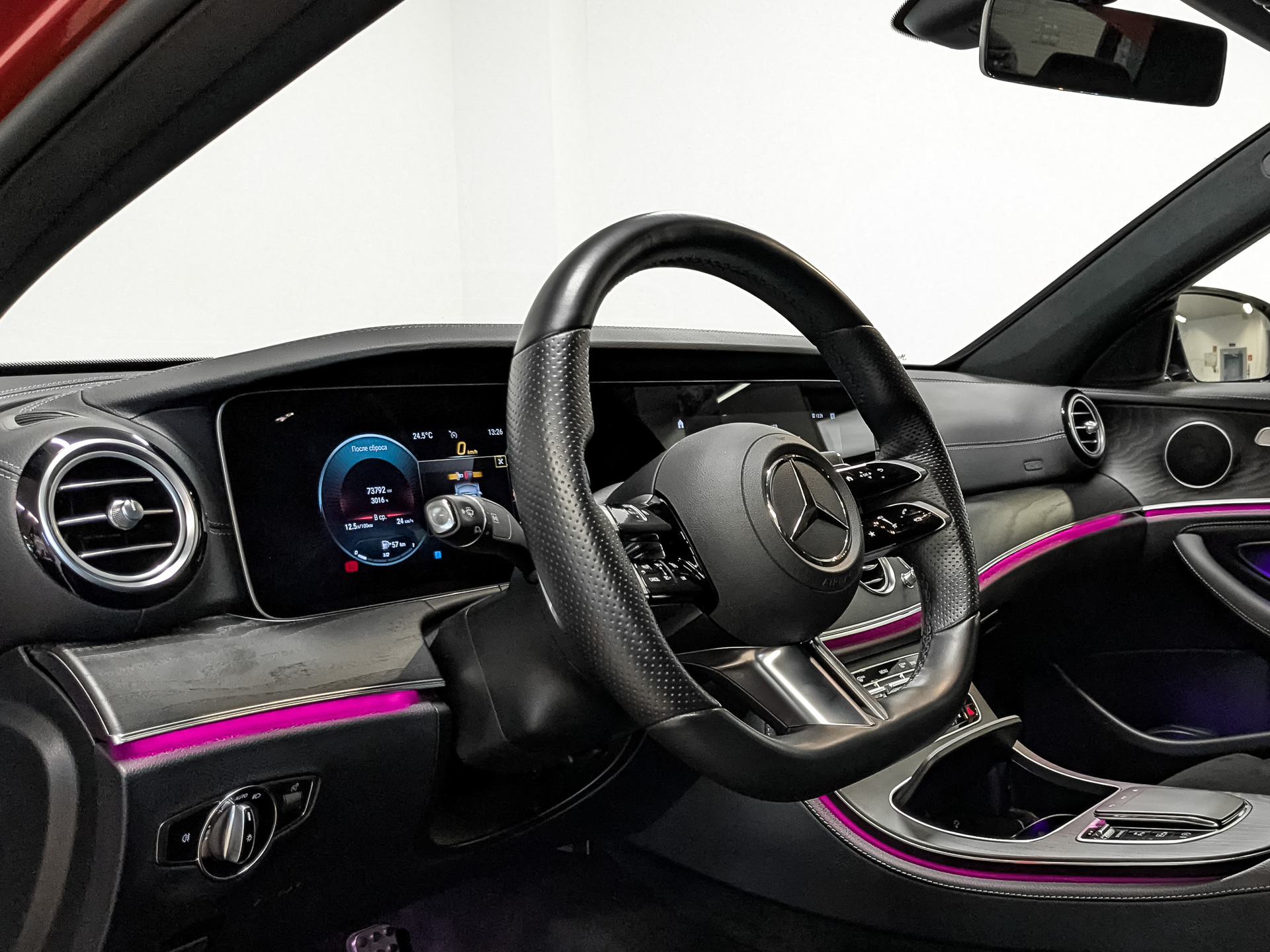 MERCEDES-BENZ E-Класс 2.00 (197 л.с), автомат, 2021, пробег 73 788 км