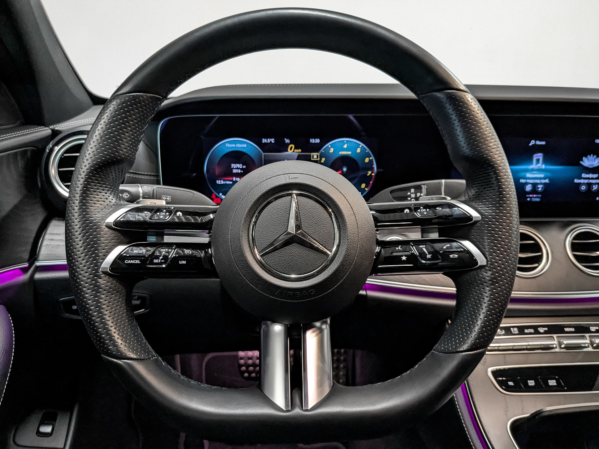 MERCEDES-BENZ E-Класс 2.00 (197 л.с), автомат, 2021, пробег 73 788 км