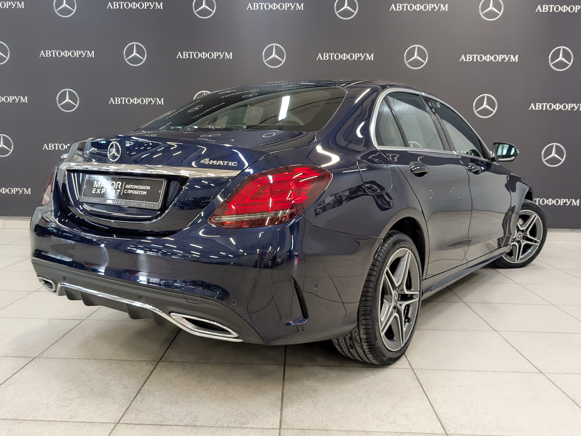 MERCEDES-BENZ C-Класс 2.00 (204 л.с), автомат, 2020, пробег 57 954 км