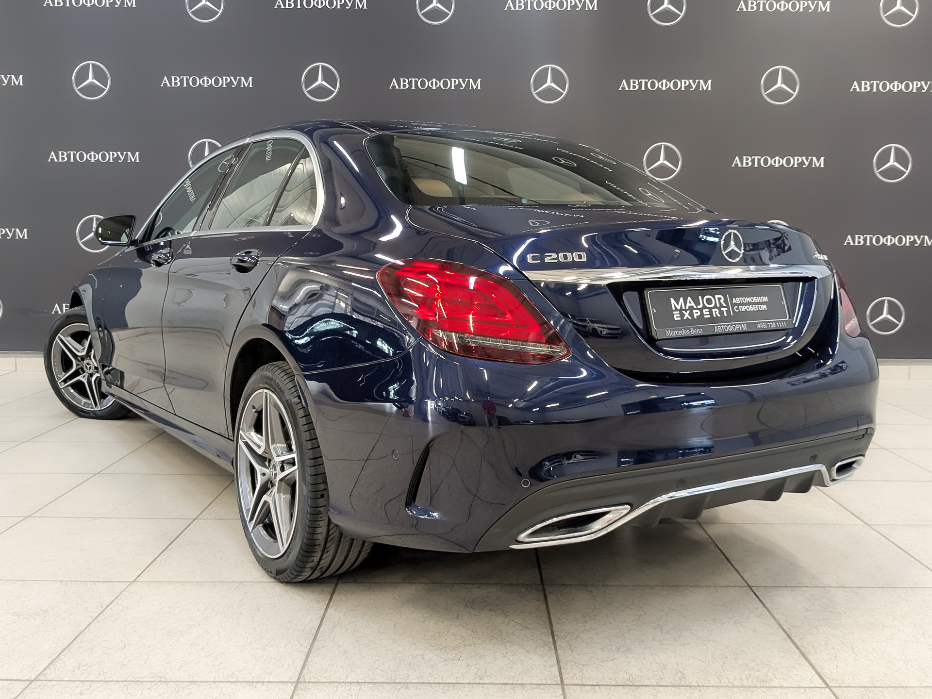 MERCEDES-BENZ C-Класс 2.00 (204 л.с), автомат, 2020, пробег 57 954 км