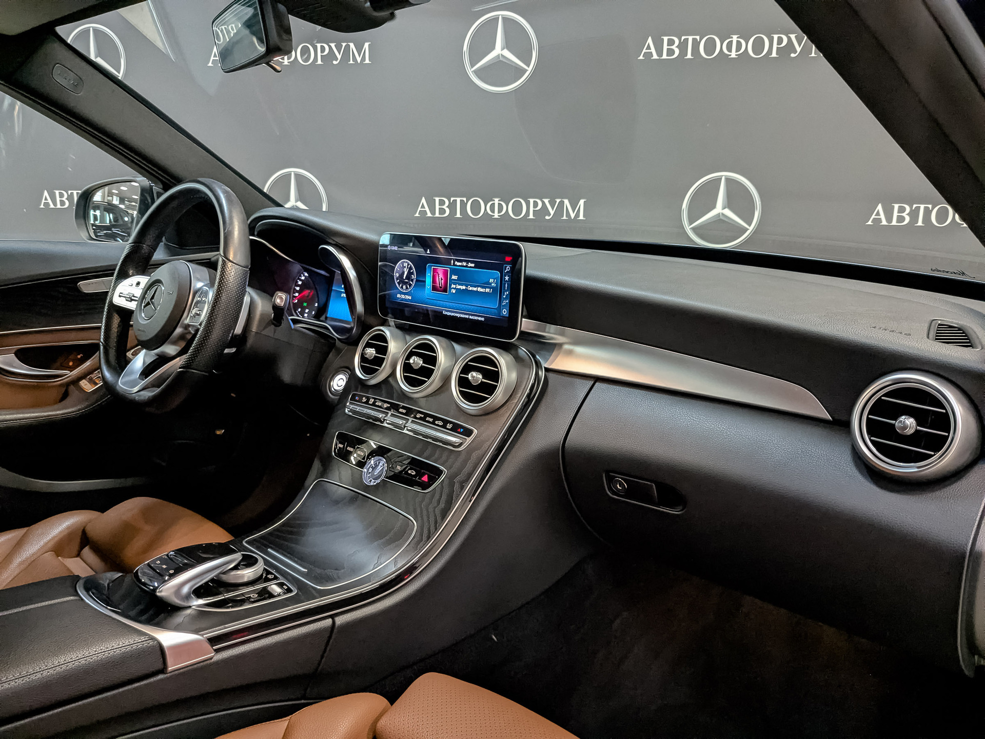 MERCEDES-BENZ C-Класс 2.00 (204 л.с), автомат, 2020, пробег 57 954 км