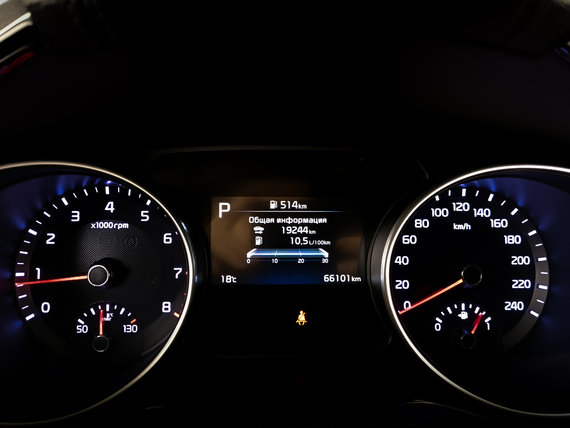 KIA Ceed 1.60 (128 л.с), автомат, 2021, пробег 66 070 км