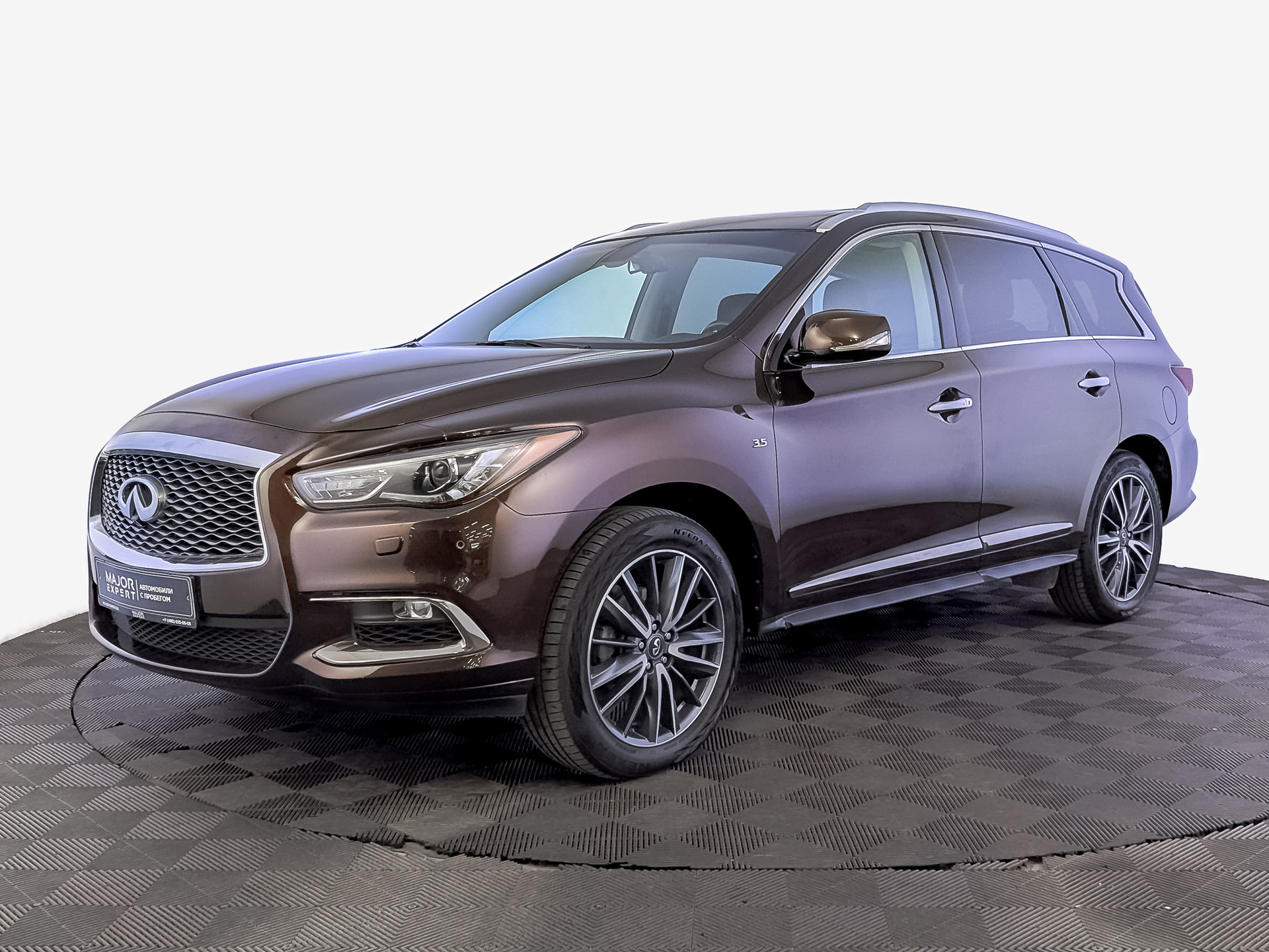 INFINITI QX60 3.50 (283 л.с), автомат, 2019, пробег 102 694 км