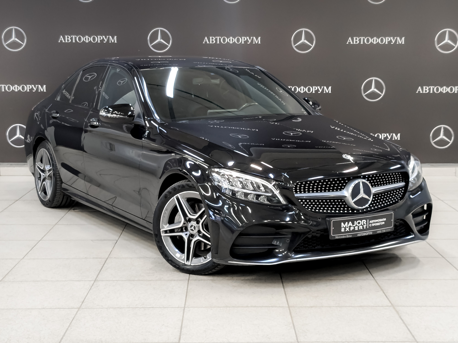 MERCEDES-BENZ C-Класс 1.60 (150 л.с), автомат, 2019, пробег 127 233 км