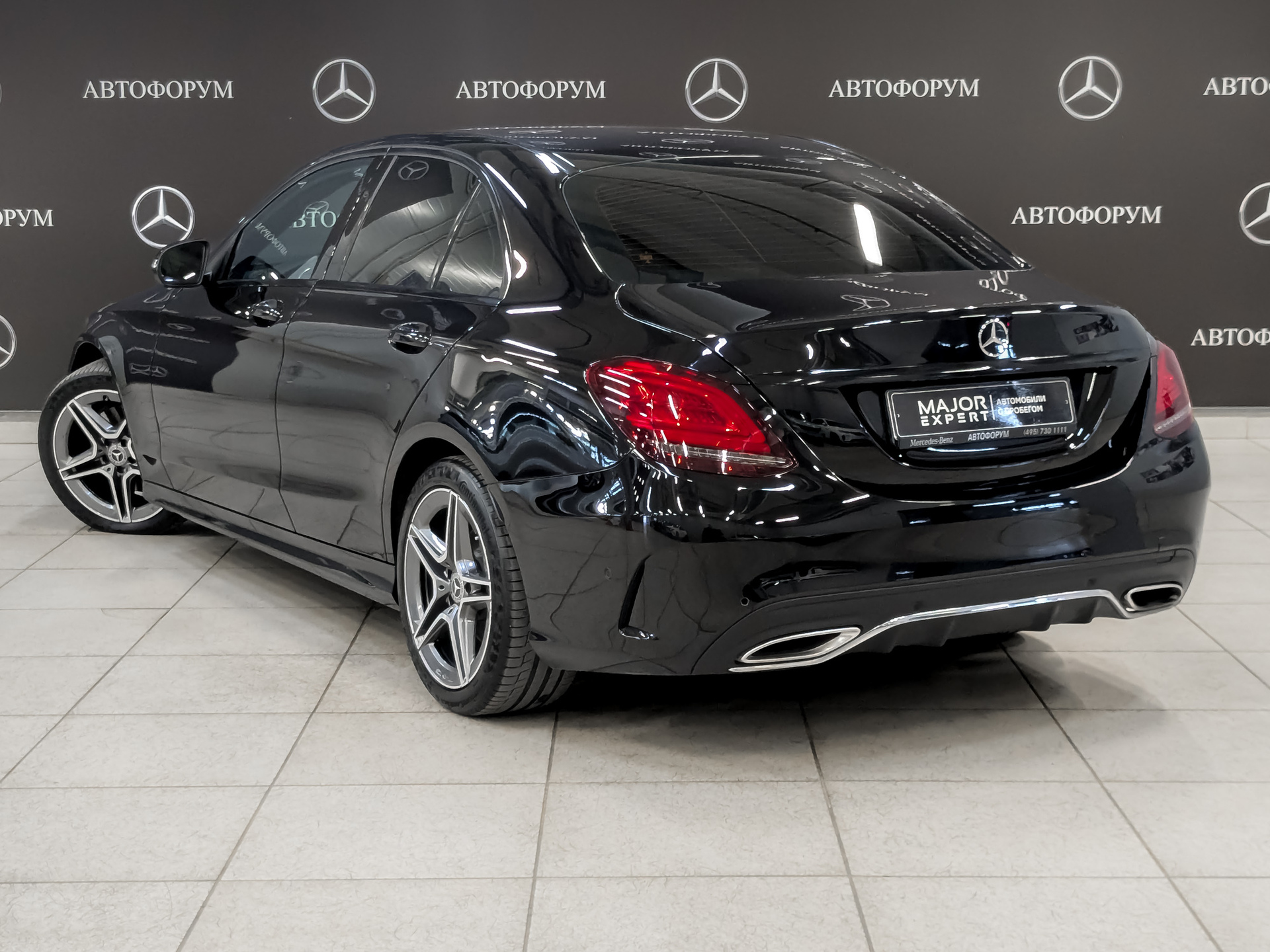 MERCEDES-BENZ C-Класс 1.60 (150 л.с), автомат, 2019, пробег 127 233 км