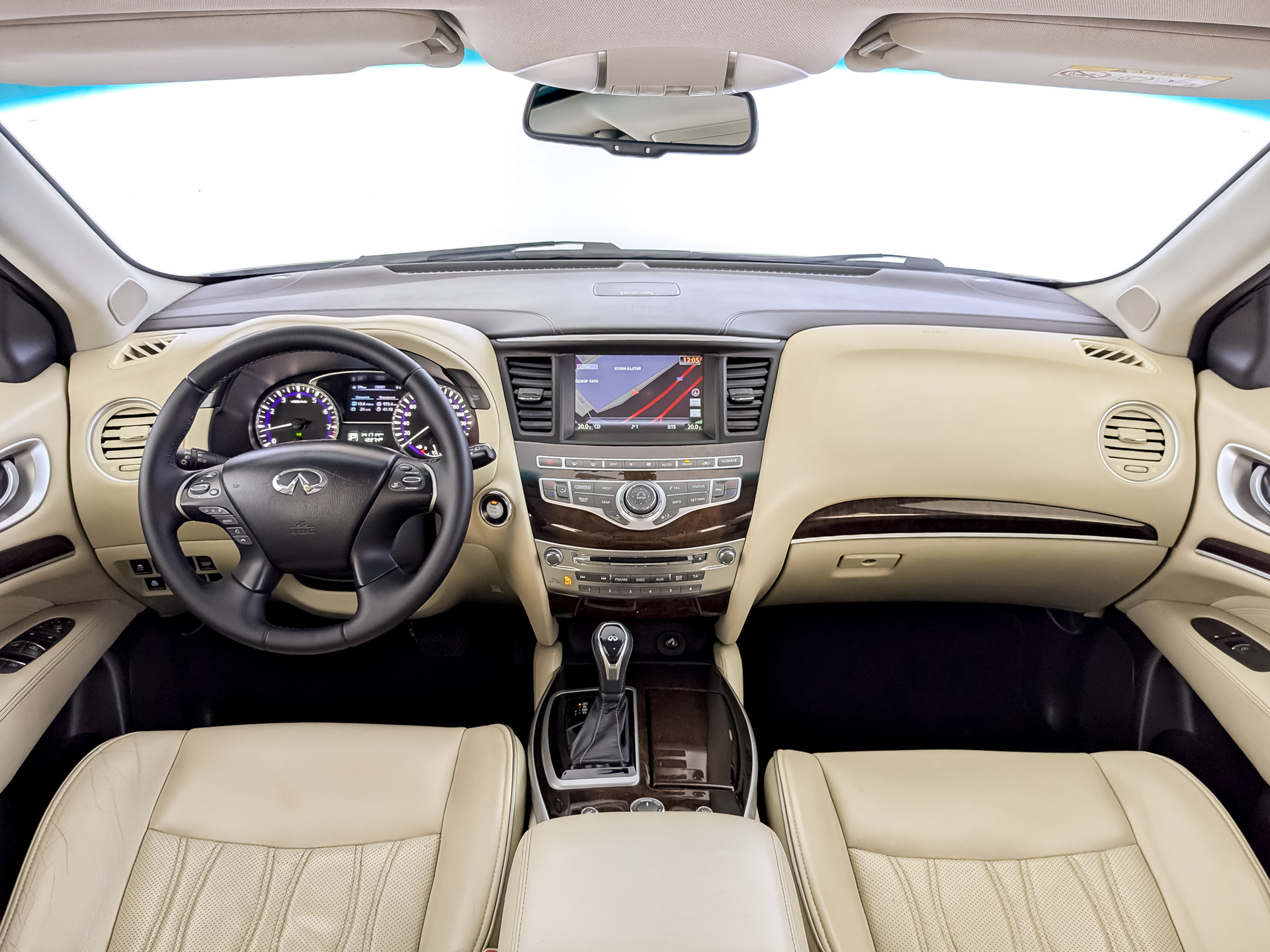 INFINITI QX60 3.50 (262 л.с), автомат, 2016, пробег 141 708 км