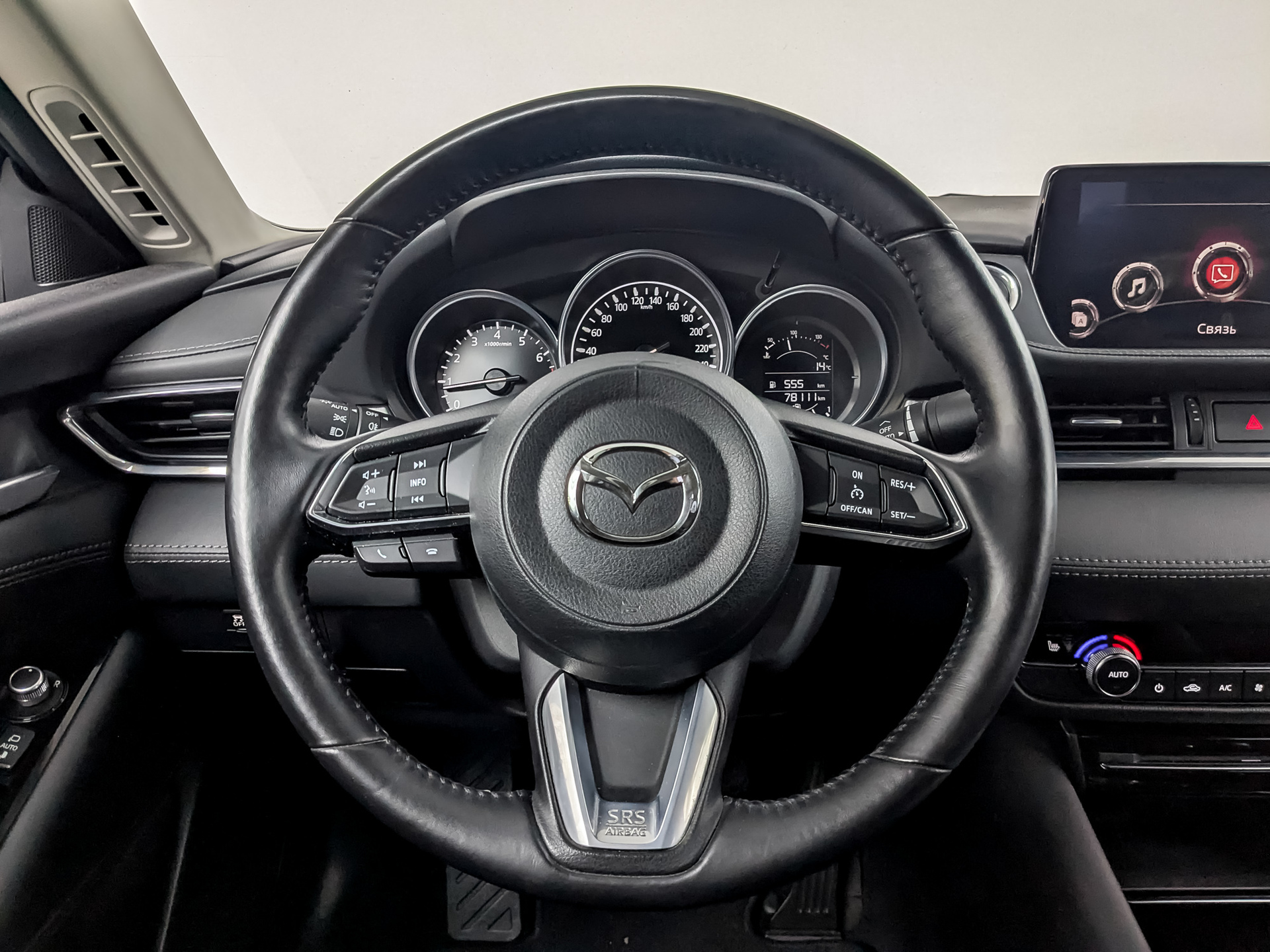 MAZDA 6 2.00 (150 л.с), автомат, 2019, пробег 78 111 км