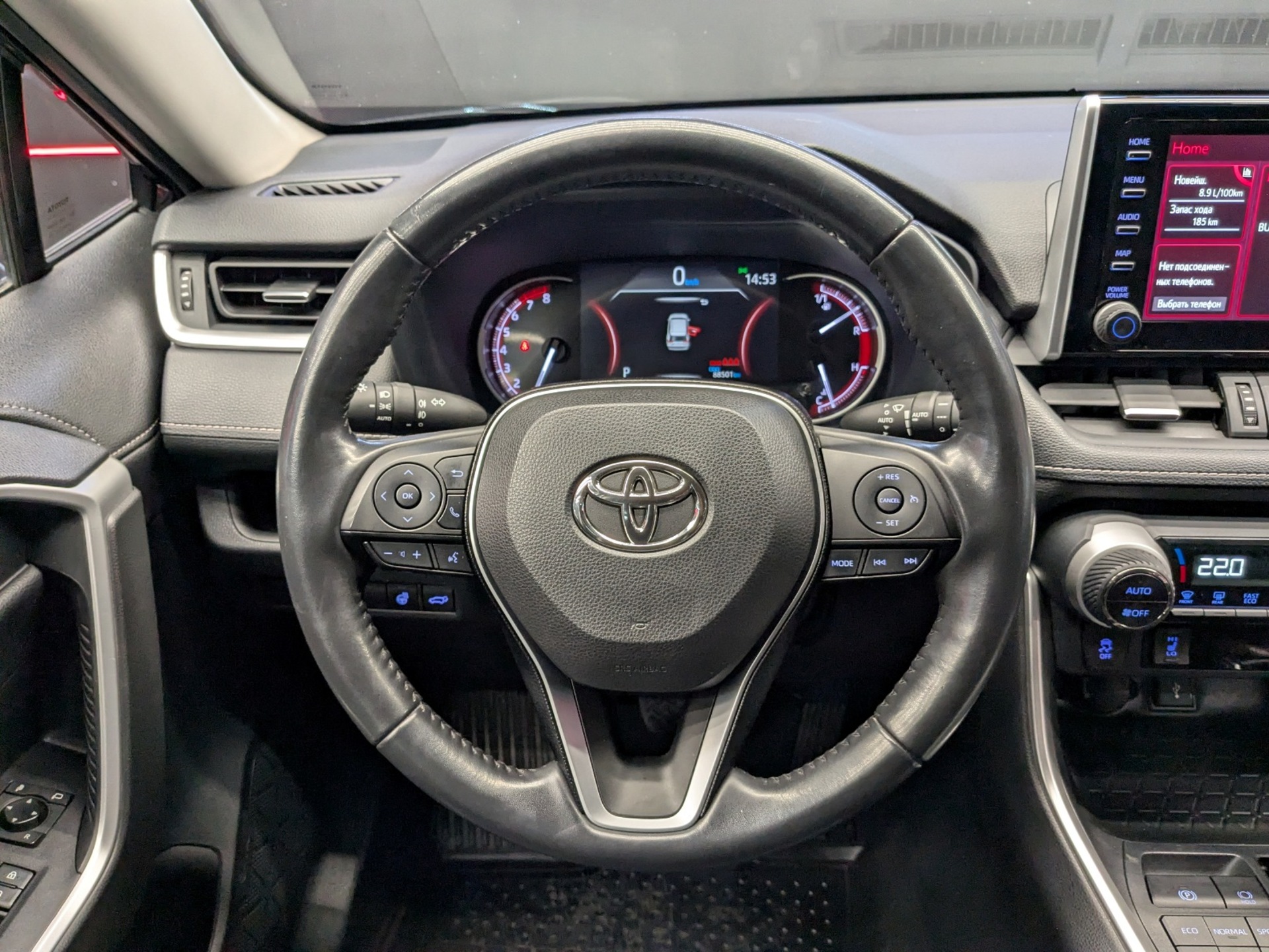 TOYOTA Rav-4 2.50 (199 л.с), автомат, 2020, пробег 88 494 км