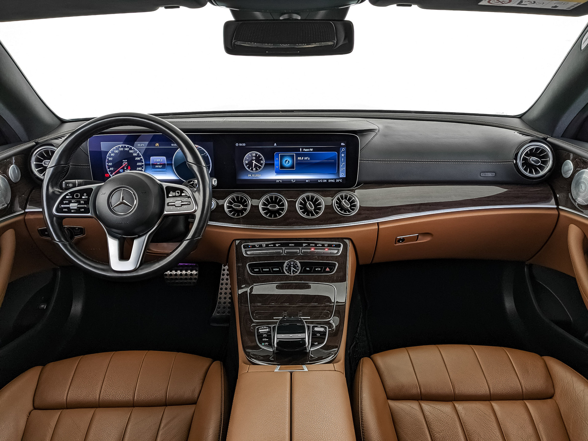 MERCEDES-BENZ E-Класс Купе 2.00 (197 л.с), автомат, 2019, пробег 99 783 км