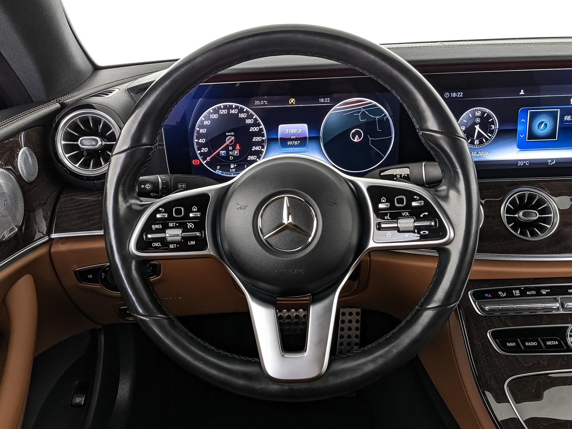MERCEDES-BENZ E-Класс Купе 2.00 (197 л.с), автомат, 2019, пробег 99 783 км