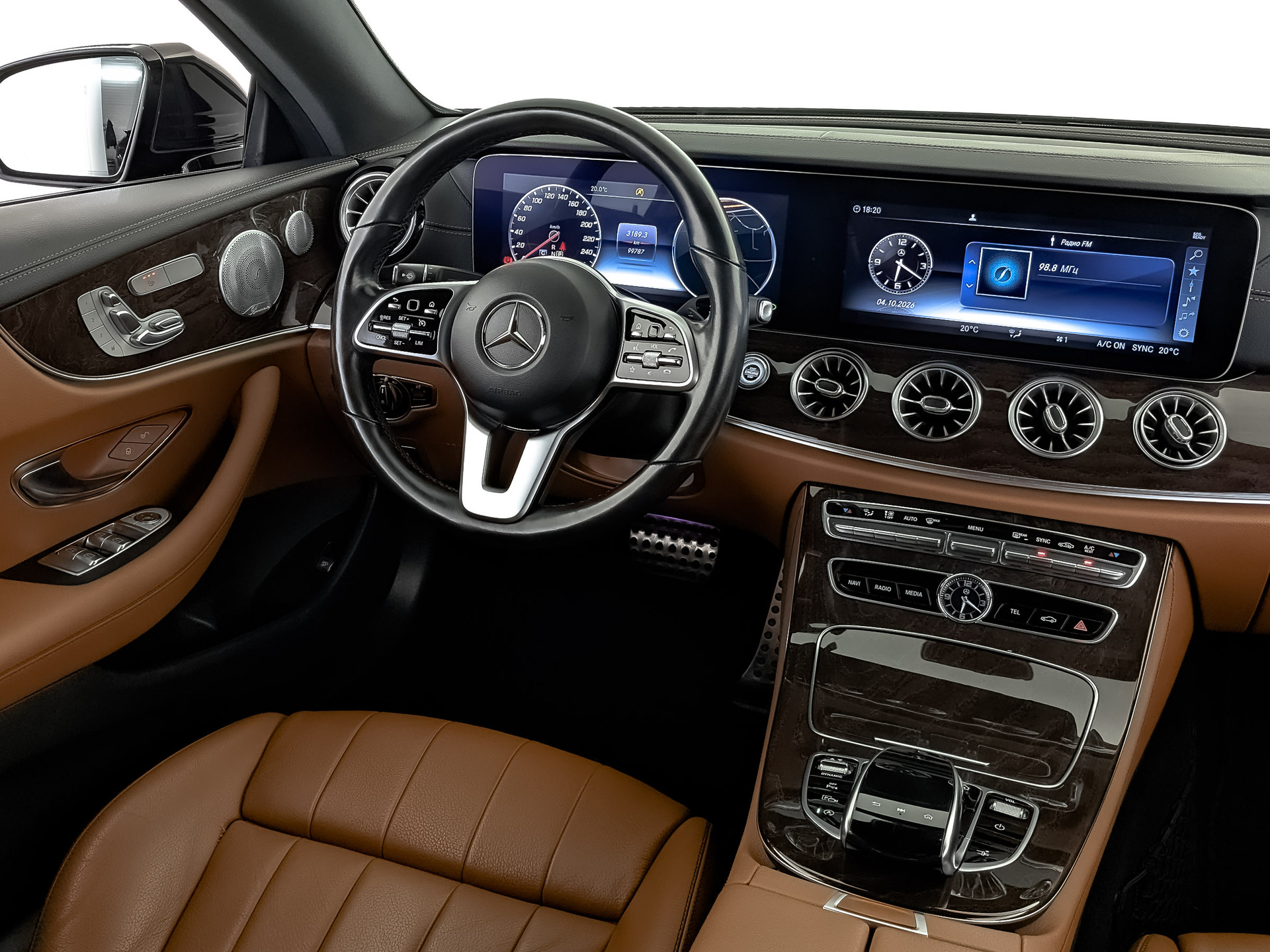 MERCEDES-BENZ E-Класс Купе 2.00 (197 л.с), автомат, 2019, пробег 99 783 км