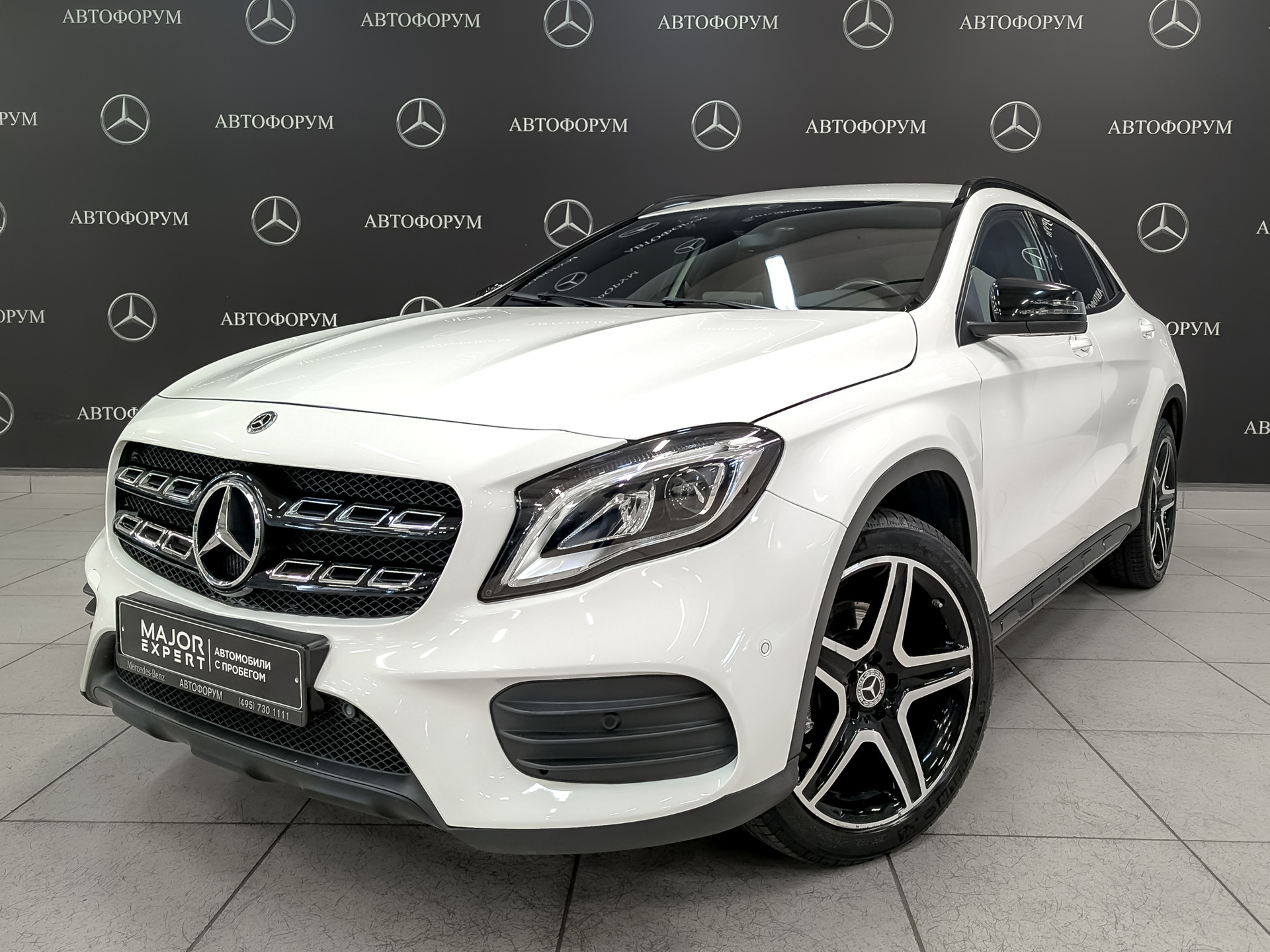 MERCEDES-BENZ GLA 2.00 (211 л.с), автомат, 2018, пробег 95 501 км