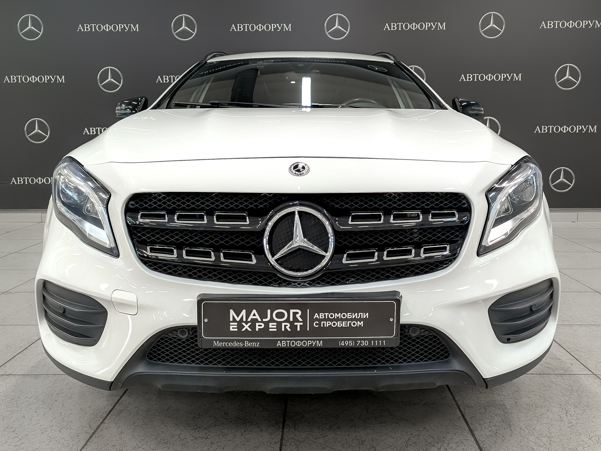 MERCEDES-BENZ GLA 2.00 (211 л.с), автомат, 2018, пробег 95 501 км