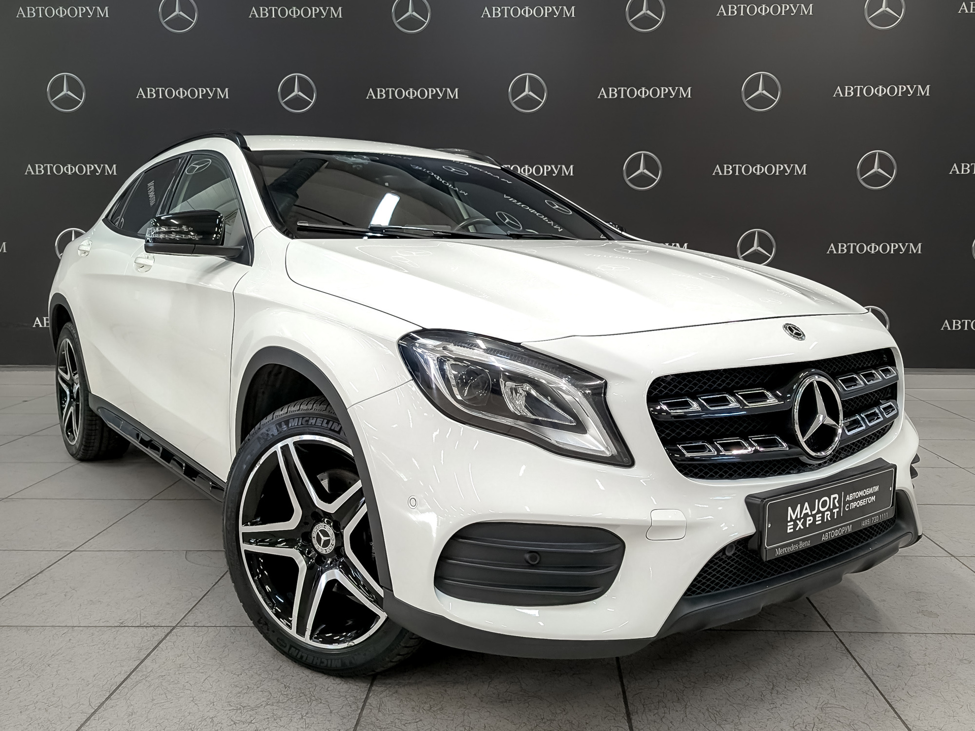 MERCEDES-BENZ GLA 2.00 (211 л.с), автомат, 2018, пробег 95 501 км