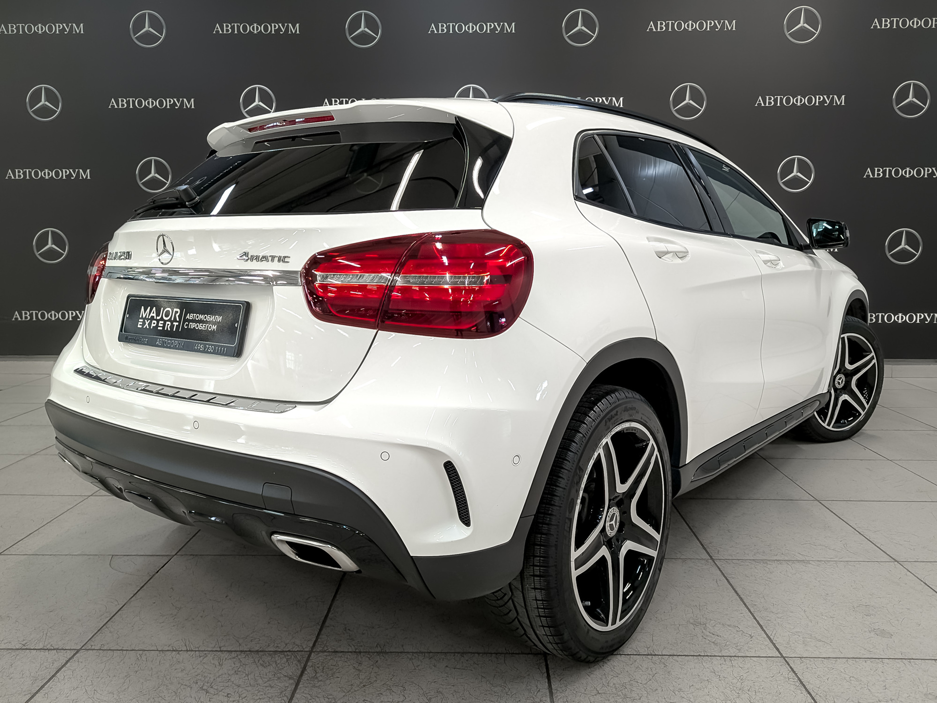 MERCEDES-BENZ GLA 2.00 (211 л.с), автомат, 2018, пробег 95 501 км