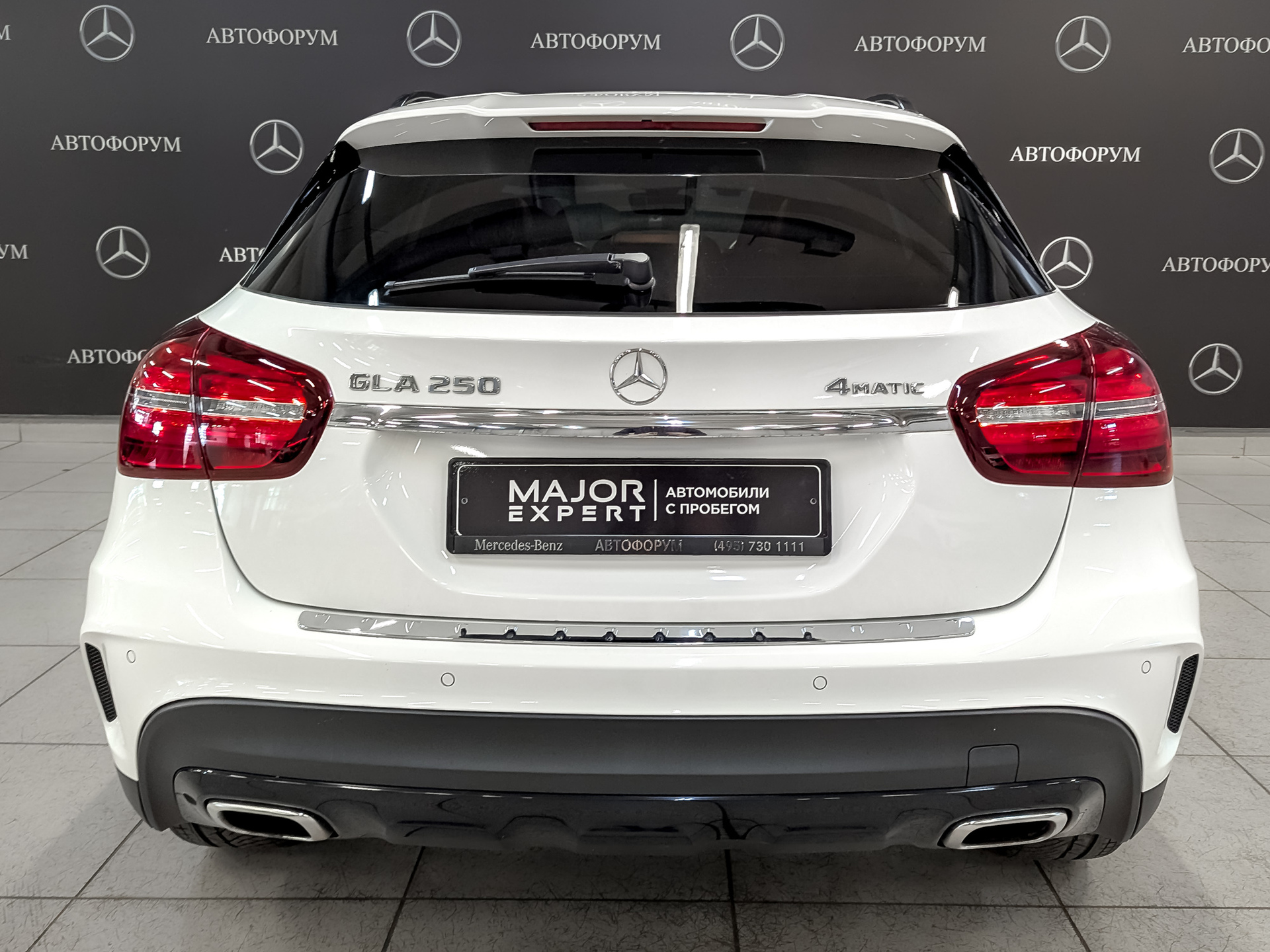 MERCEDES-BENZ GLA 2.00 (211 л.с), автомат, 2018, пробег 95 501 км