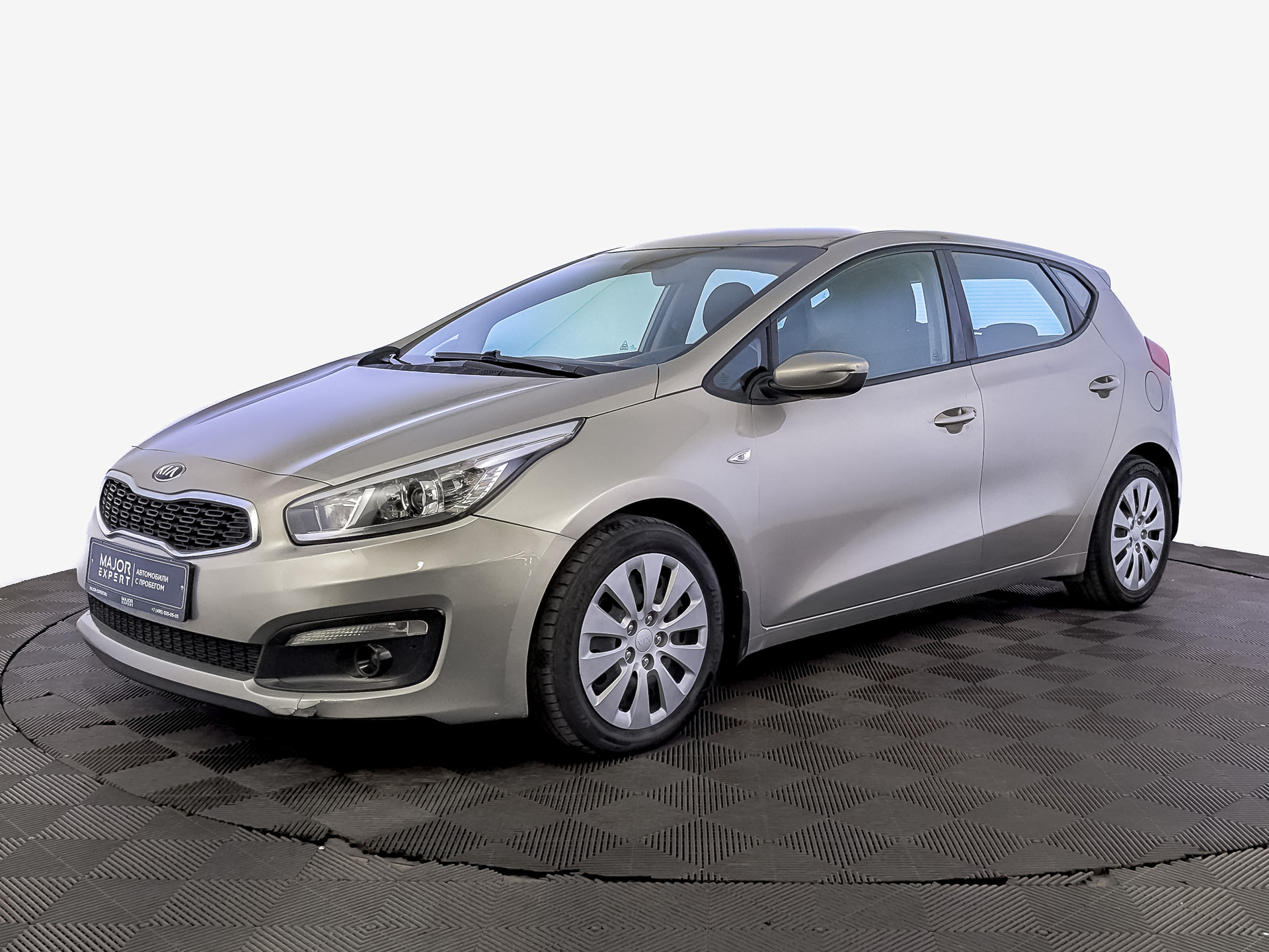 KIA Ceed 1.60 (130 л.с), автомат, 2017, пробег 100 294 км
