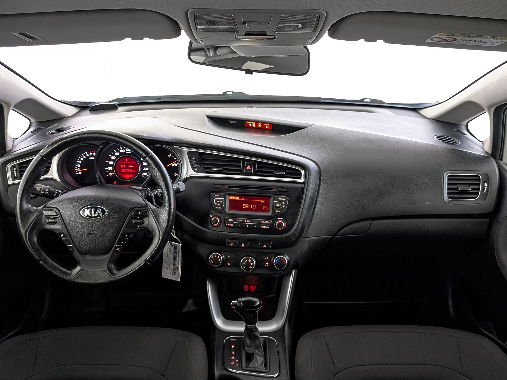 KIA Ceed 1.60 (130 л.с), автомат, 2017, пробег 100 294 км