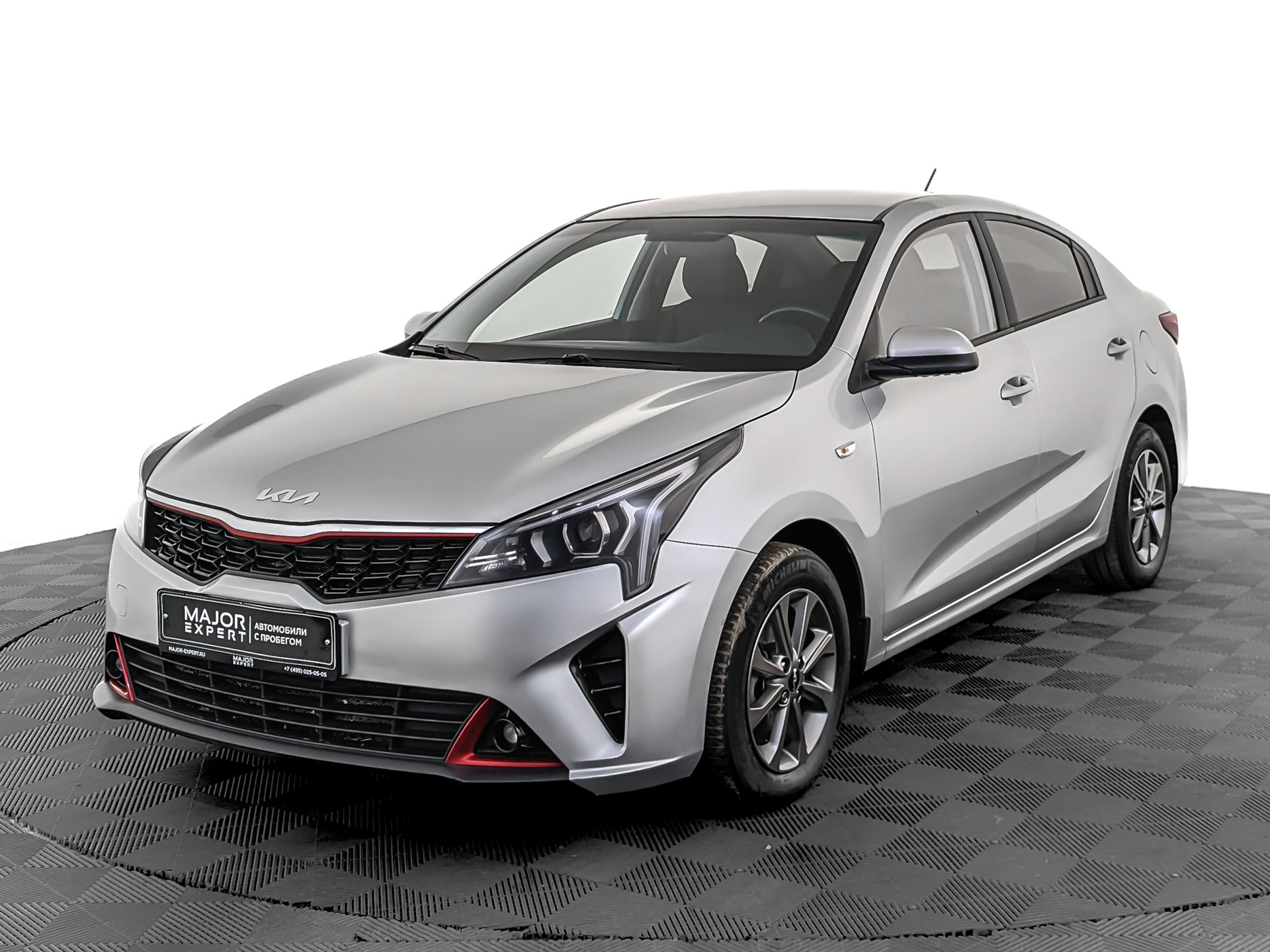 KIA Rio 1.60 (123 л.с), автомат, 2021, пробег 89 200 км