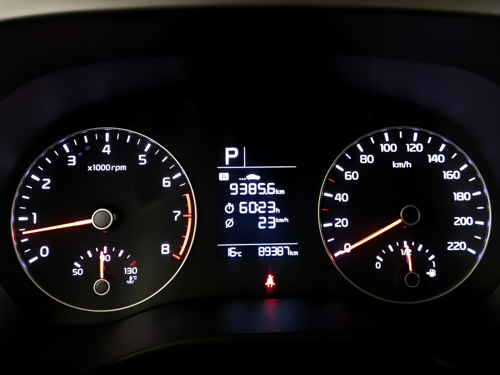 KIA Rio 1.60 (123 л.с), автомат, 2021, пробег 89 200 км