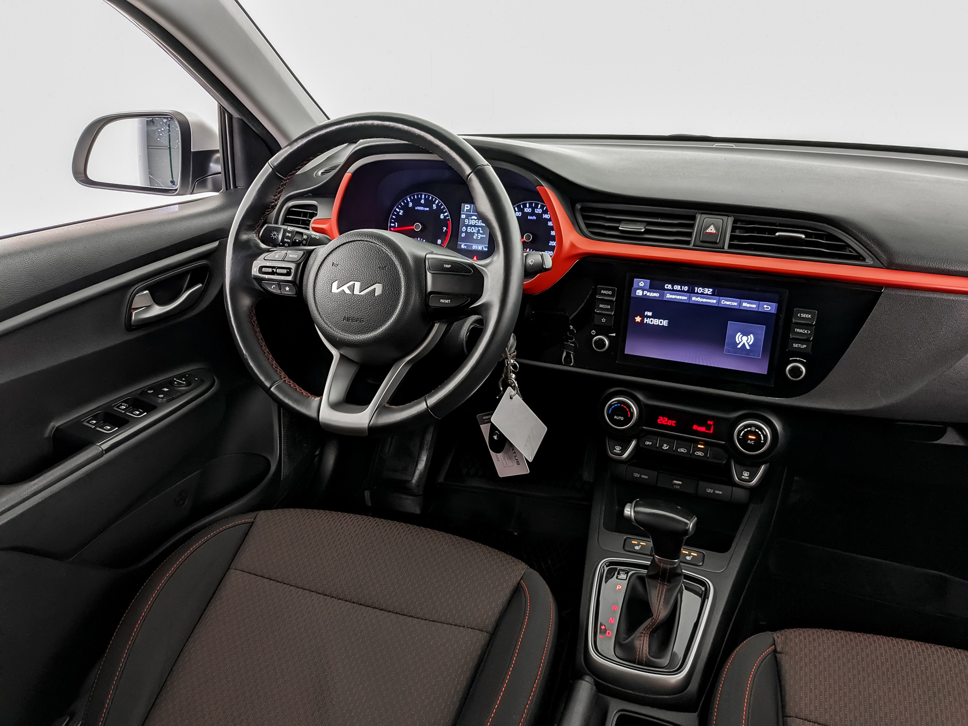 KIA Rio 1.60 (123 л.с), автомат, 2021, пробег 89 200 км