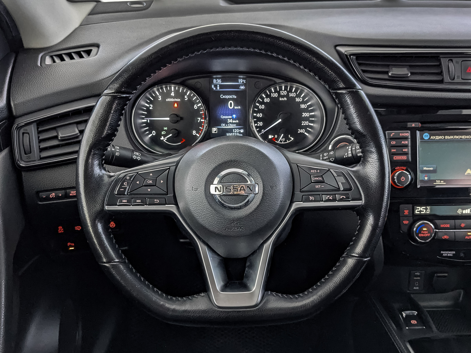 NISSAN Qashqai 2.00 (144 л.с), автомат, 2020, пробег 100 722 км