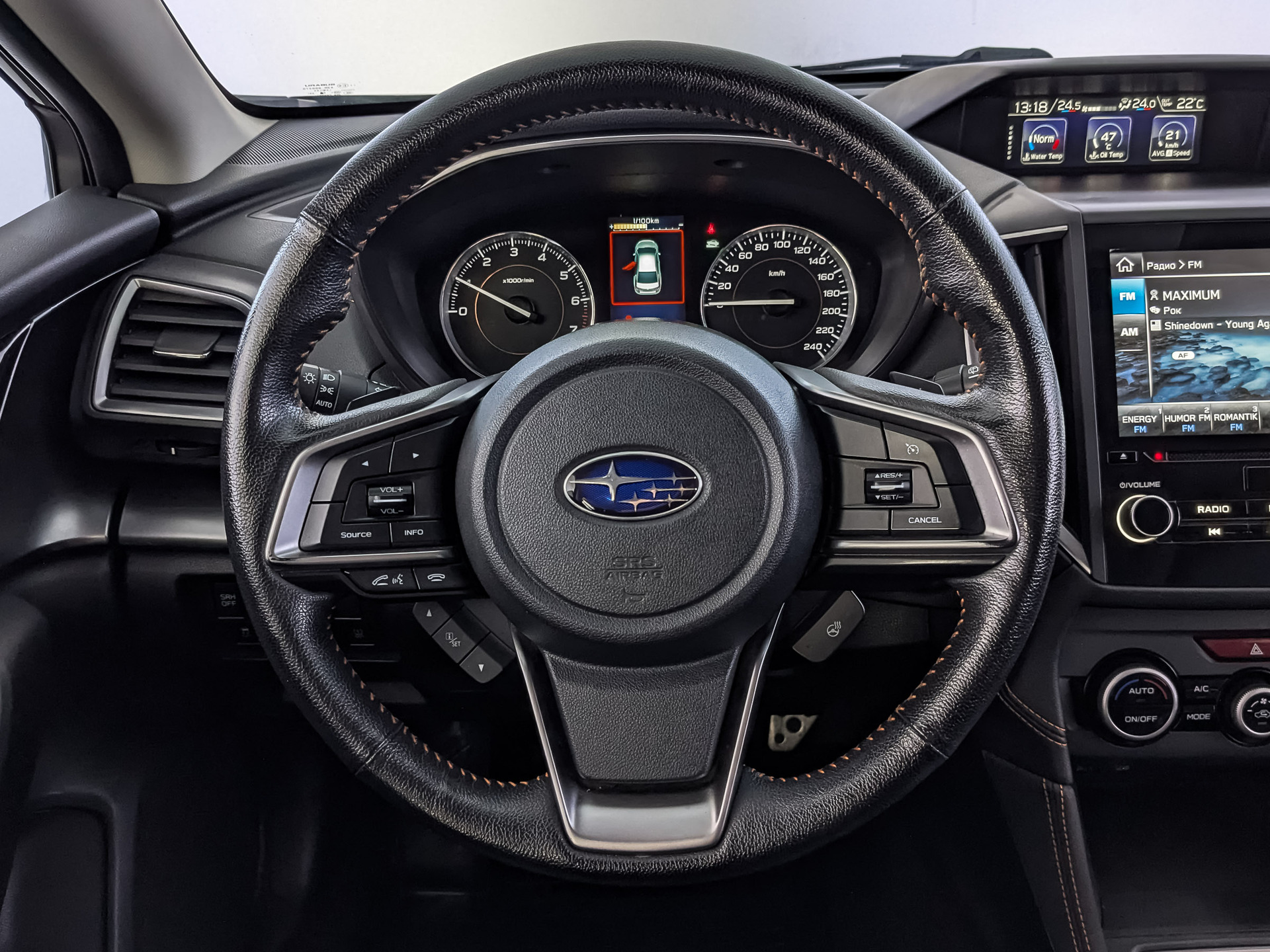 SUBARU XV 2.00 (150 л.с), автомат, 2017, пробег 103 077 км