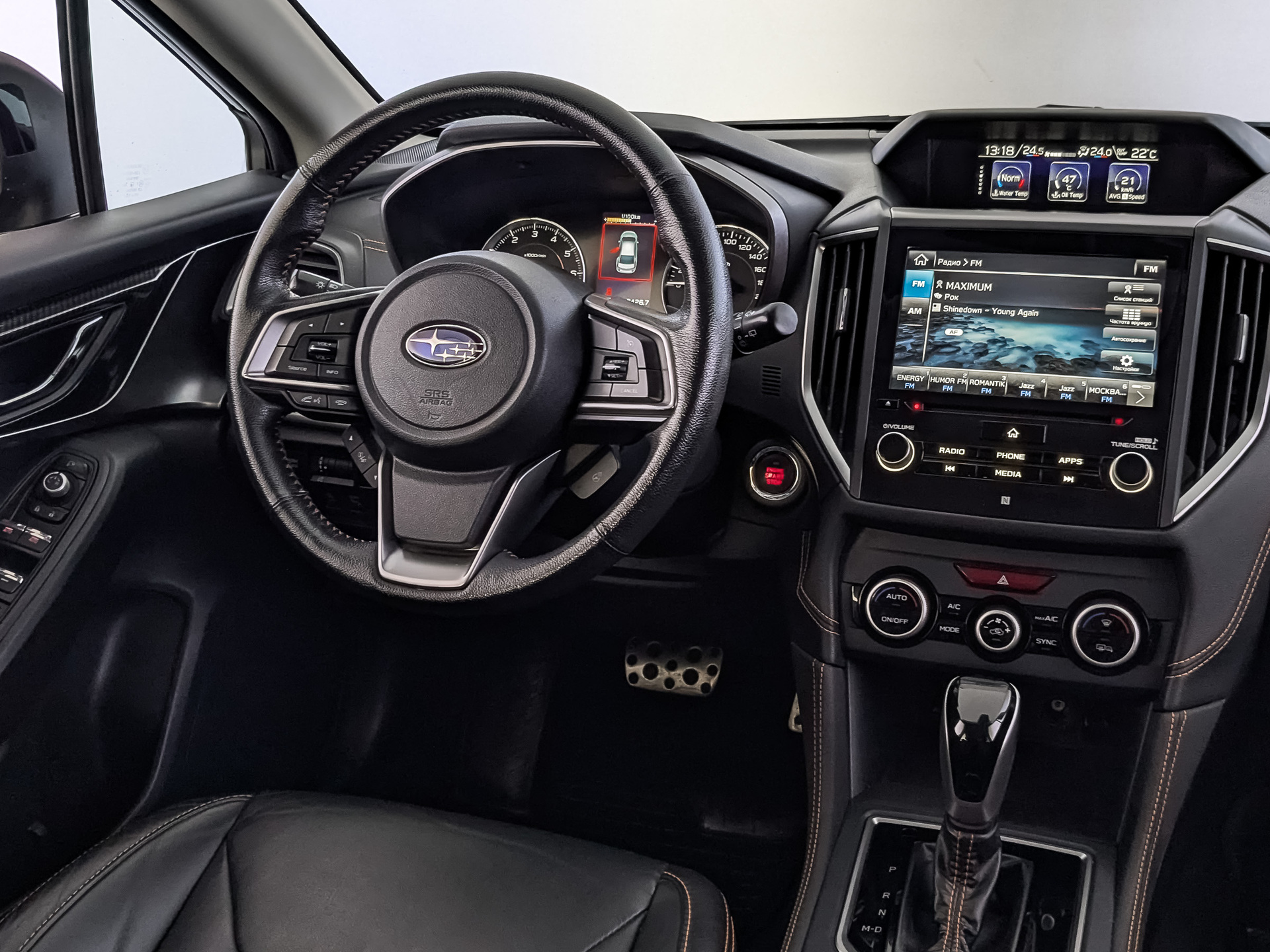 SUBARU XV 2.00 (150 л.с), автомат, 2017, пробег 103 077 км