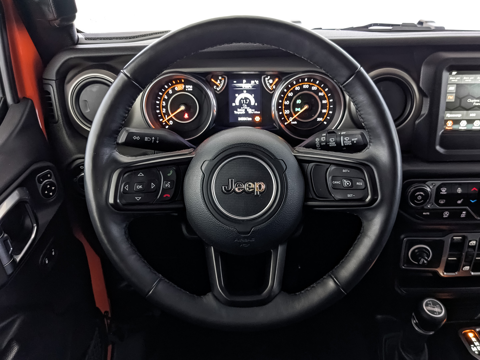 JEEP Wrangler 2.00 (272 л.с), автомат, 2018, пробег 34 003 км