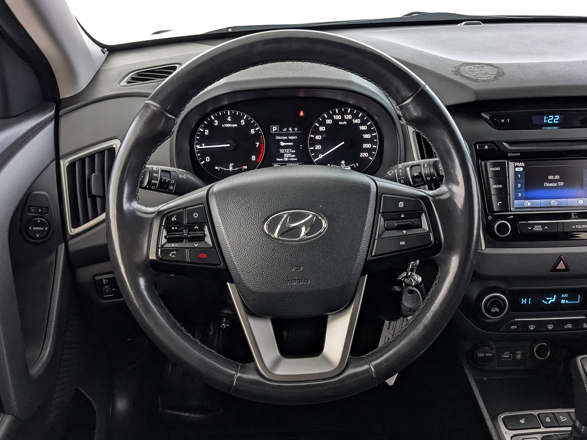 HYUNDAI Creta 2.00 (149 л.с), автомат, 2016, пробег 120 505 км
