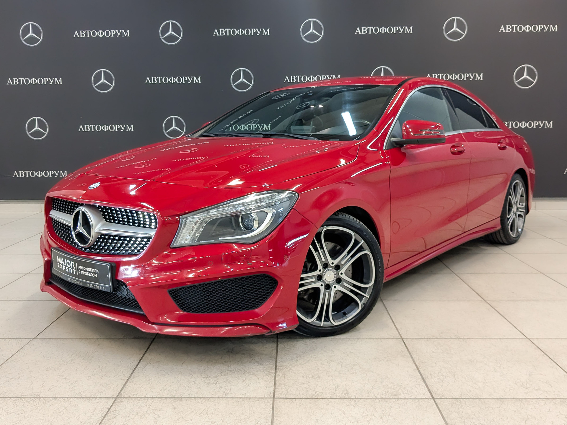 MERCEDES-BENZ CLA 2.00 (211 л.с), автомат, 2014, пробег 136 000 км