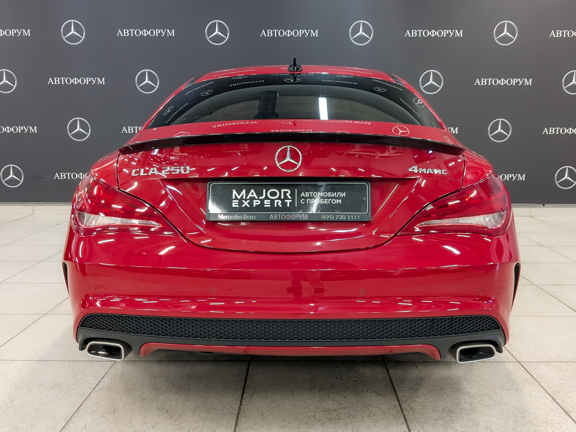 MERCEDES-BENZ CLA 2.00 (211 л.с), автомат, 2014, пробег 136 000 км