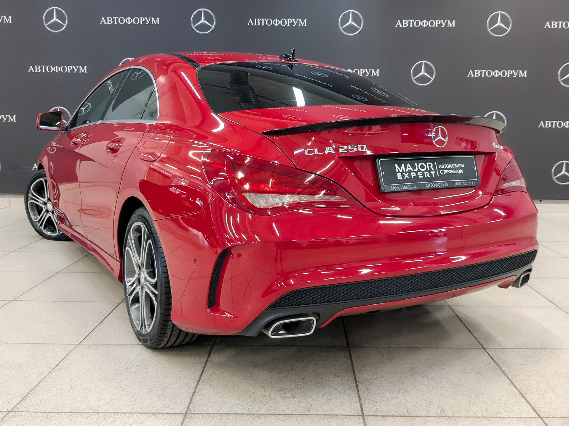 MERCEDES-BENZ CLA 2.00 (211 л.с), автомат, 2014, пробег 136 000 км
