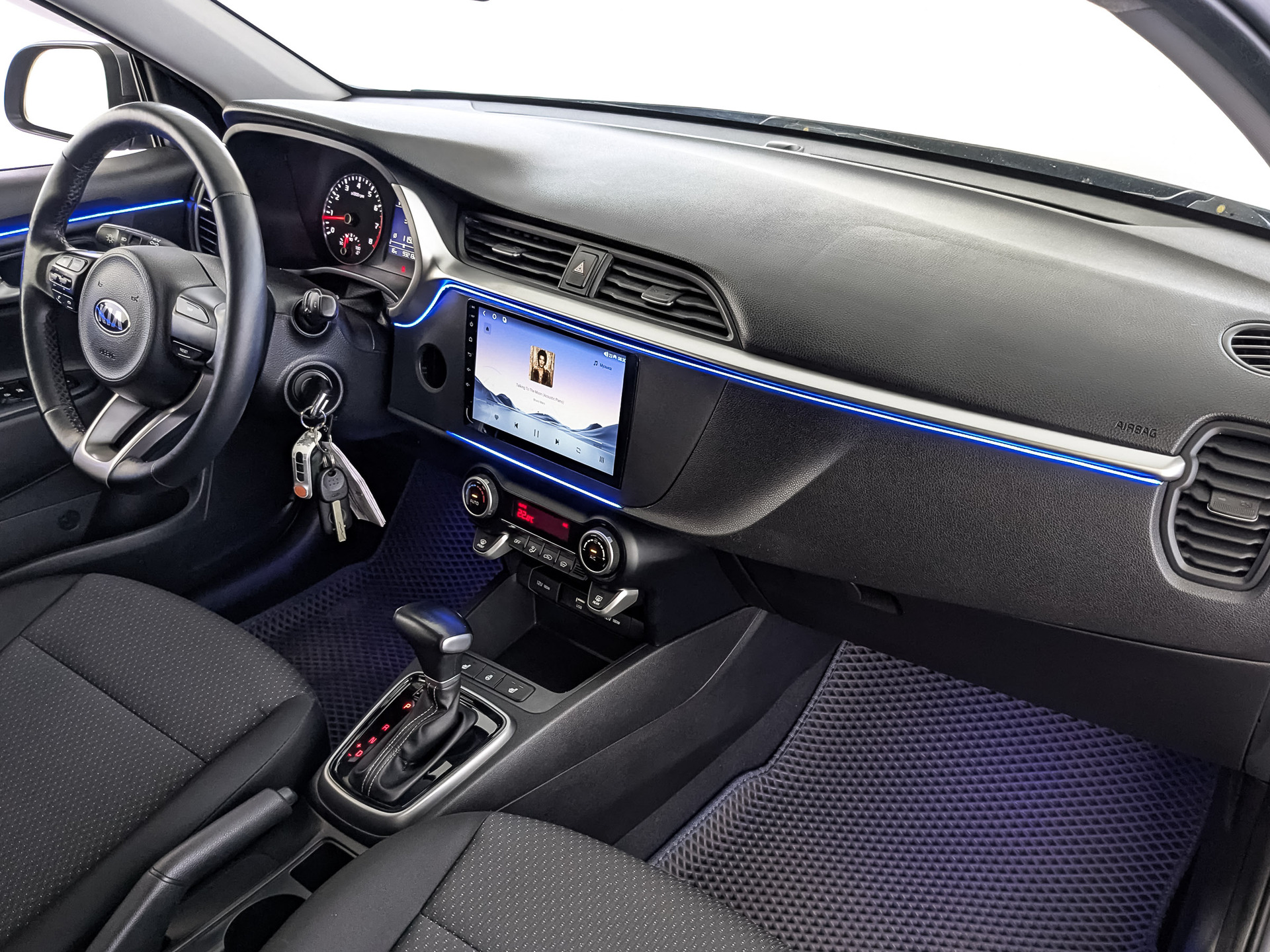 KIA Rio X 1.60 (123 л.с), автомат, 2021, пробег 93 211 км